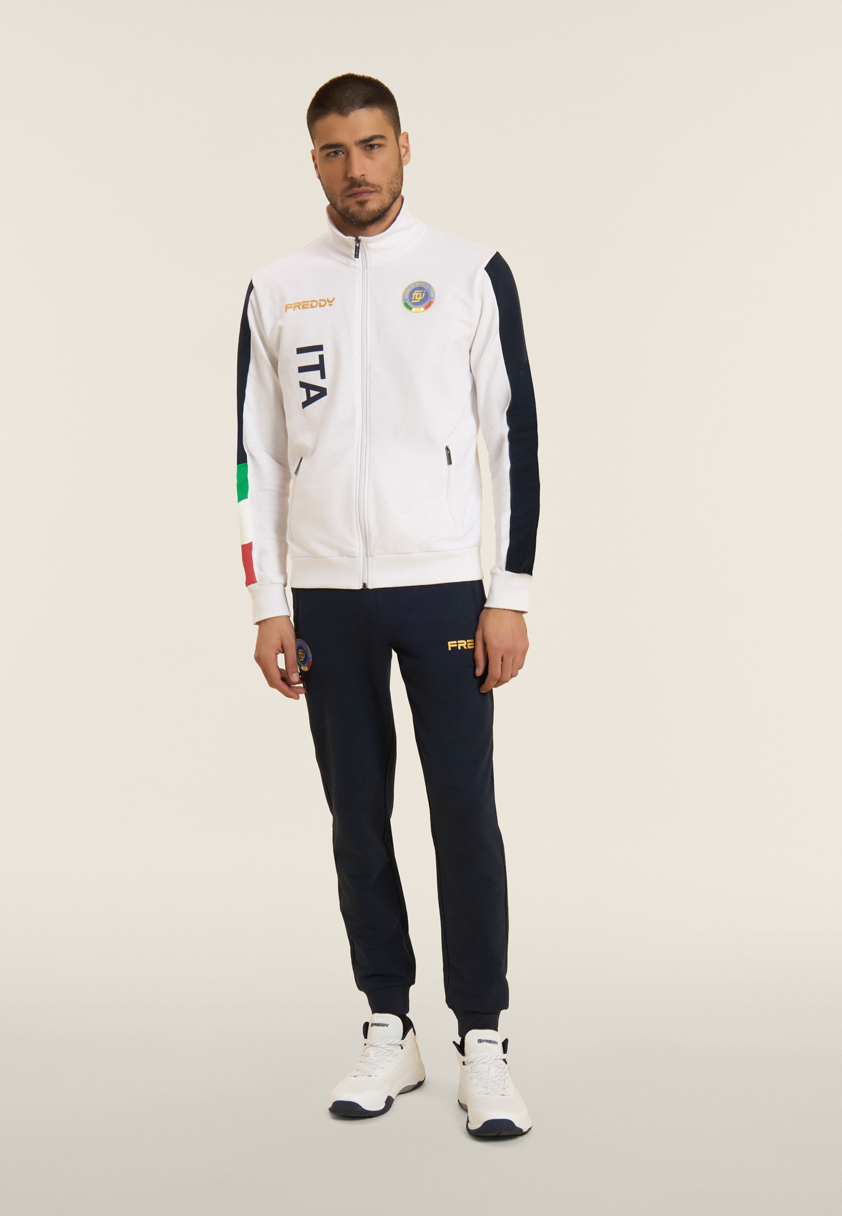 freddy-tuta-uomo-italia-fgi-full-zip-collo-alto-french-terry image 1