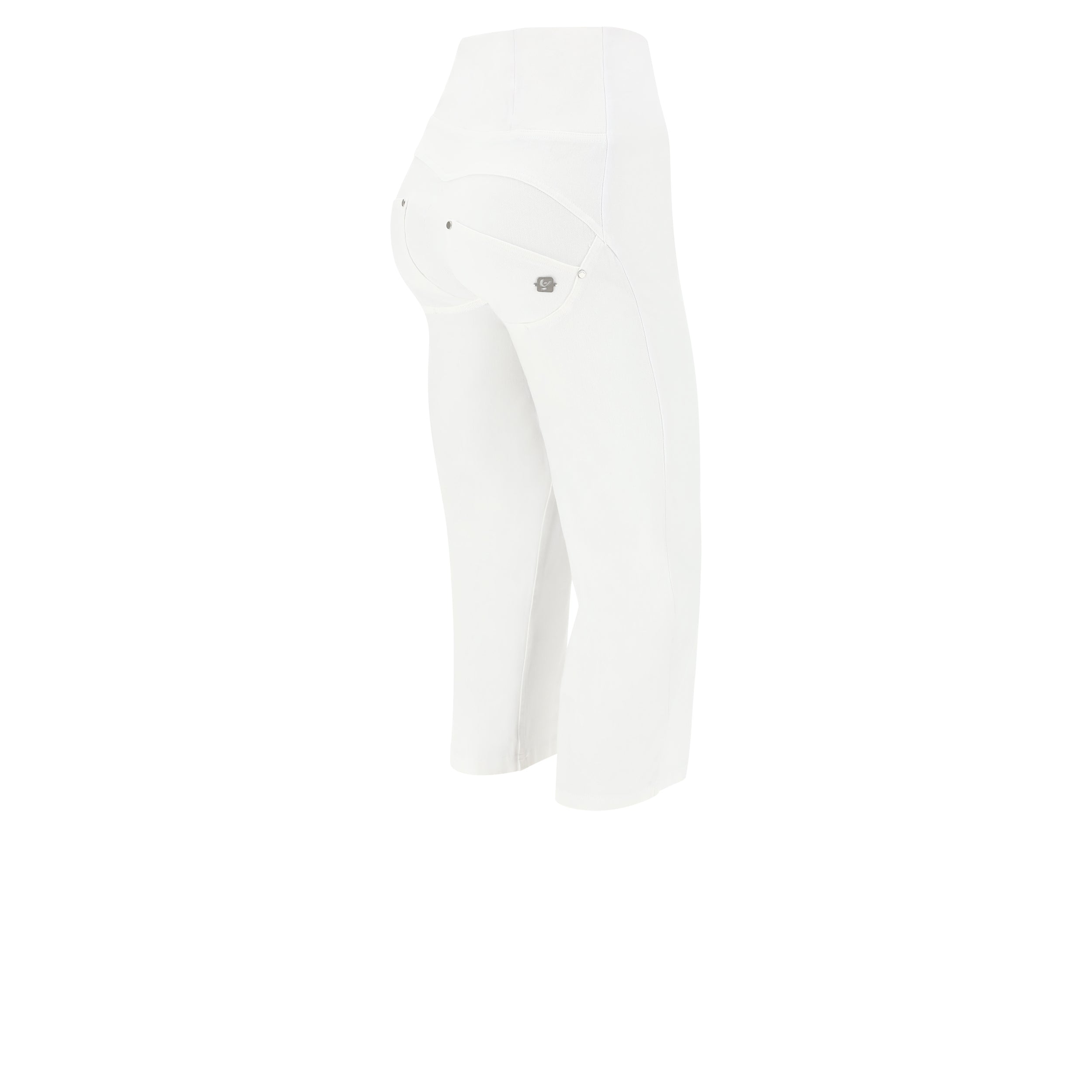 freddy-wr-up-pantaloni-capri-vita-alta-tinti-in-capo image 5