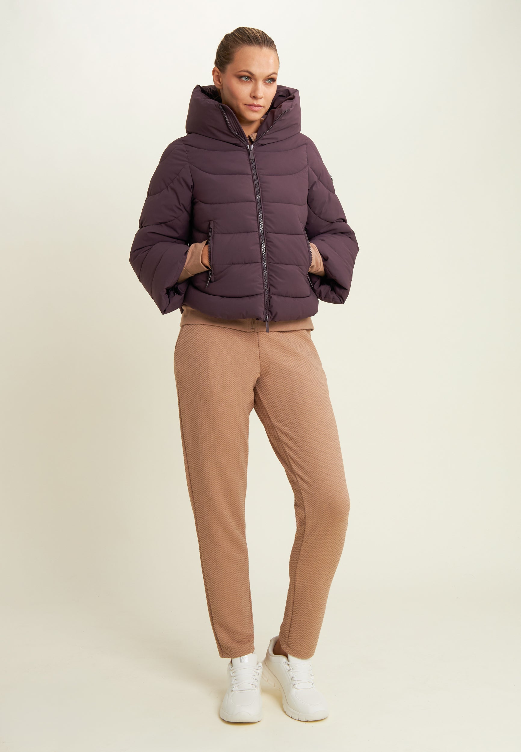 freddy-pantaloni-donna-felpa-micro-trecce-fondo-dritto-pantaloni-tuta image 2