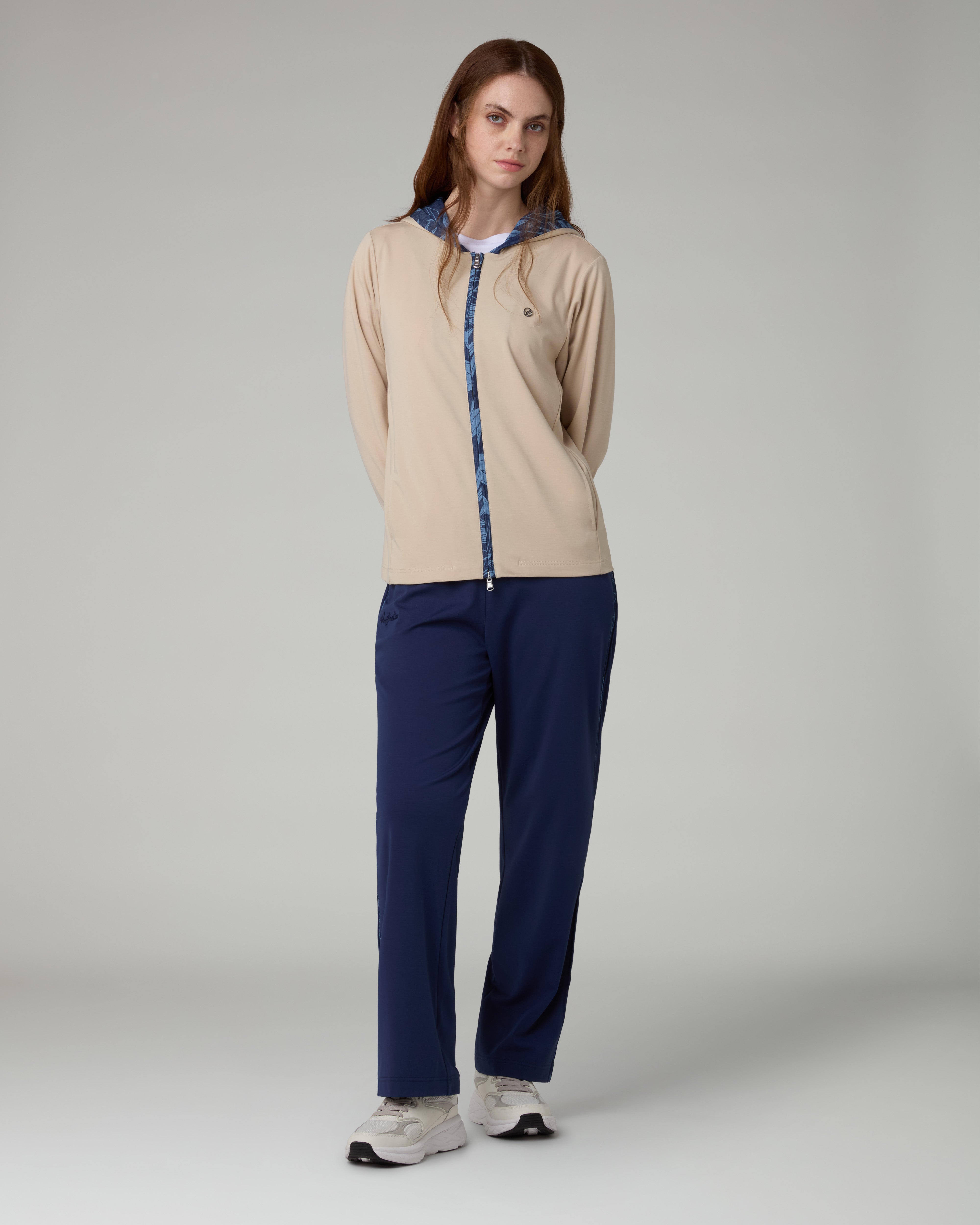 australian-flow-chambray-tracksuit-interlock-sabbia-made-in-italy image 1