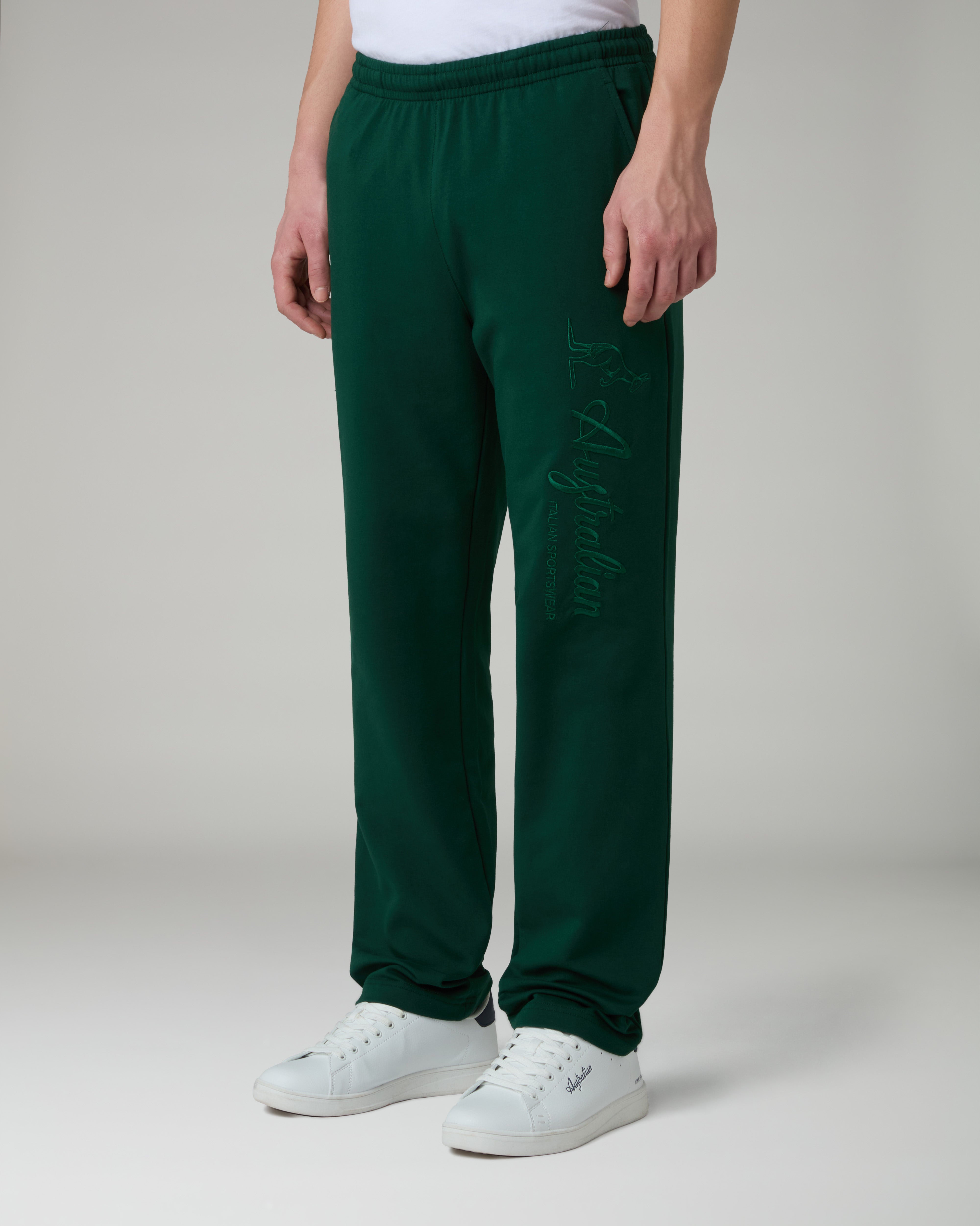 australian-statement-logo-track-pant-pantalone-in-felpa-elasticizzata image 1
