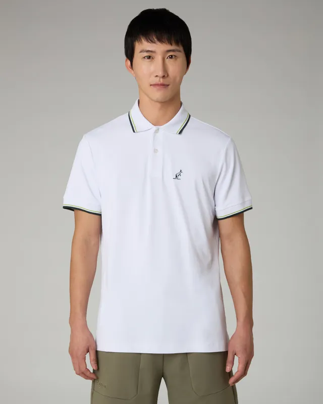 australian-2-stripes-polo-shirt-uomo-in-piquet-tecnico image 1