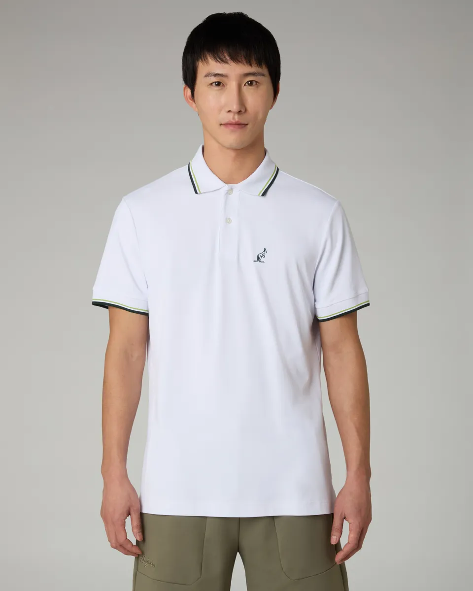 australian-2-stripes-polo-shirt-uomo-in-piquet-tecnico image 1