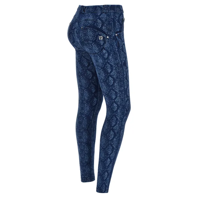 freddy-wr-up-jeans-donna-superskinny-denim-pitonato-push-up image 1
