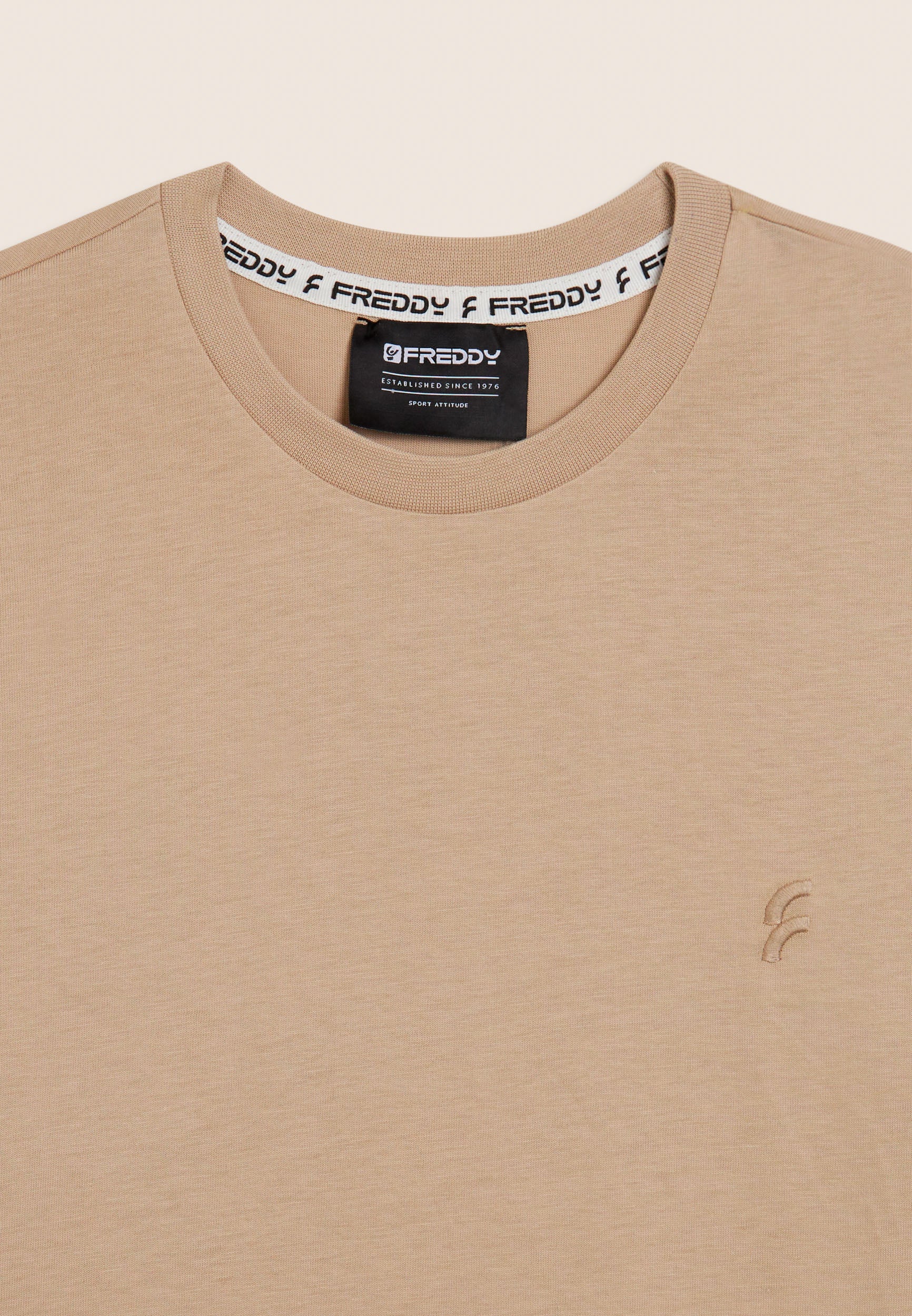 freddy-t-shirt-manica-lunga-in-cotone-con-logo-ricamato image 6
