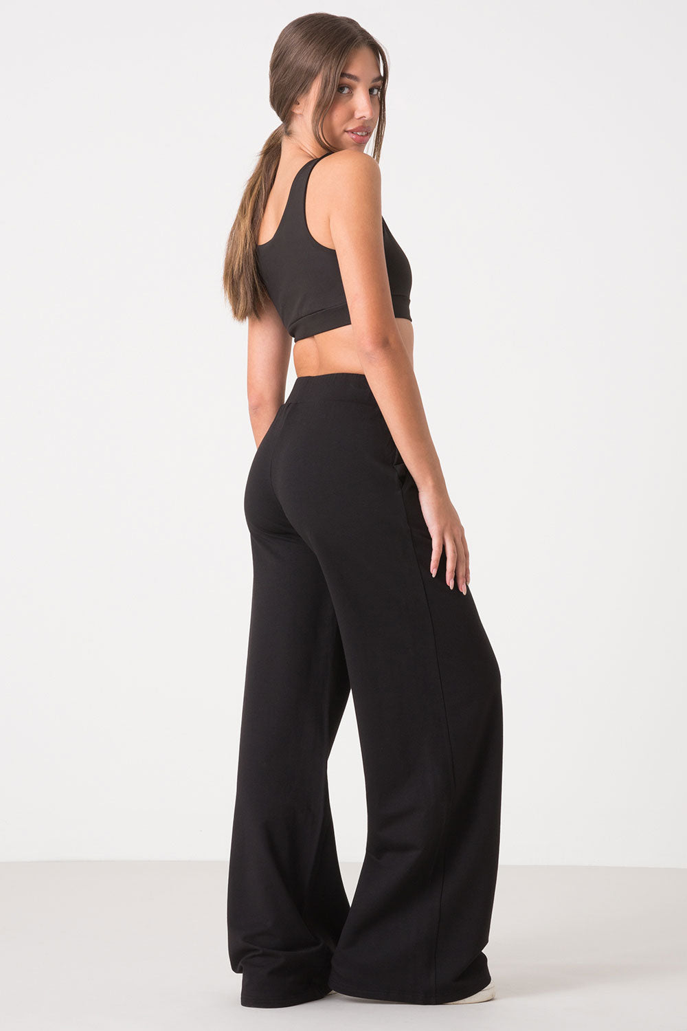 dimensione-danza-pantalone-ampio-in-felpa-stretch-non-garzato-donna image 2