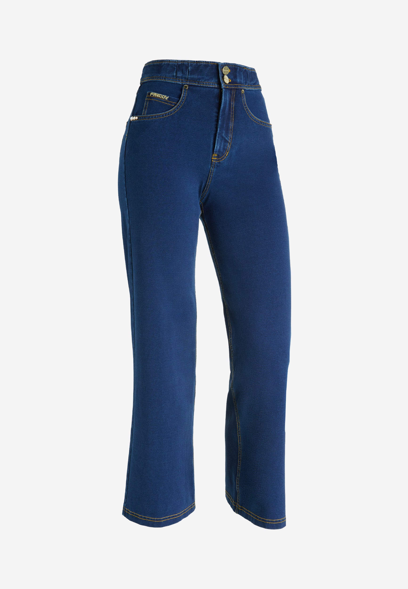 freddy-pantaloni-n-o-w-wide-leg-cropped-vita-alta-jersey-denim image 6