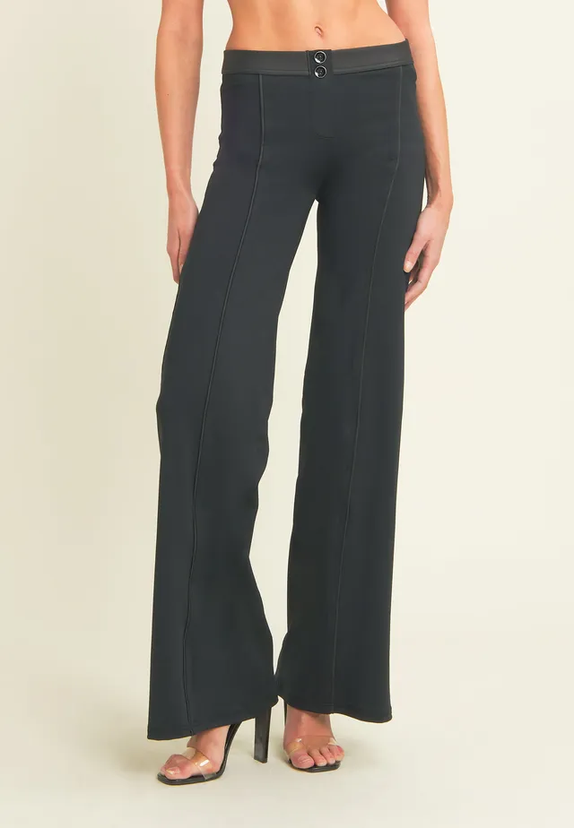 freddy-wr-up-pantaloni-push-up-wide-leg-effetto-pelle-d-i-w-o image 1