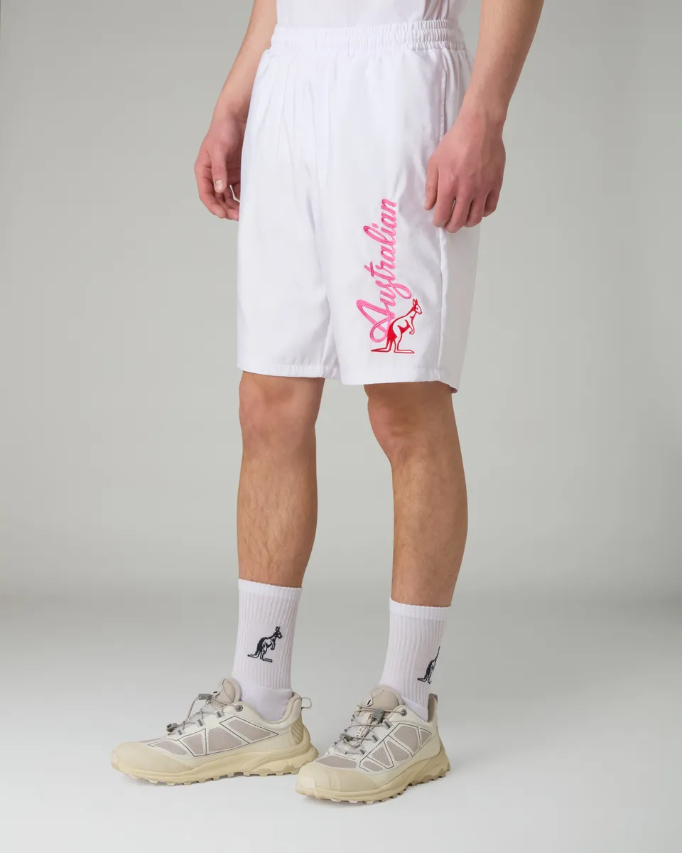 australian-goran-short-bianco-in-tessuto-antibes-con-fodera-mesh image 1