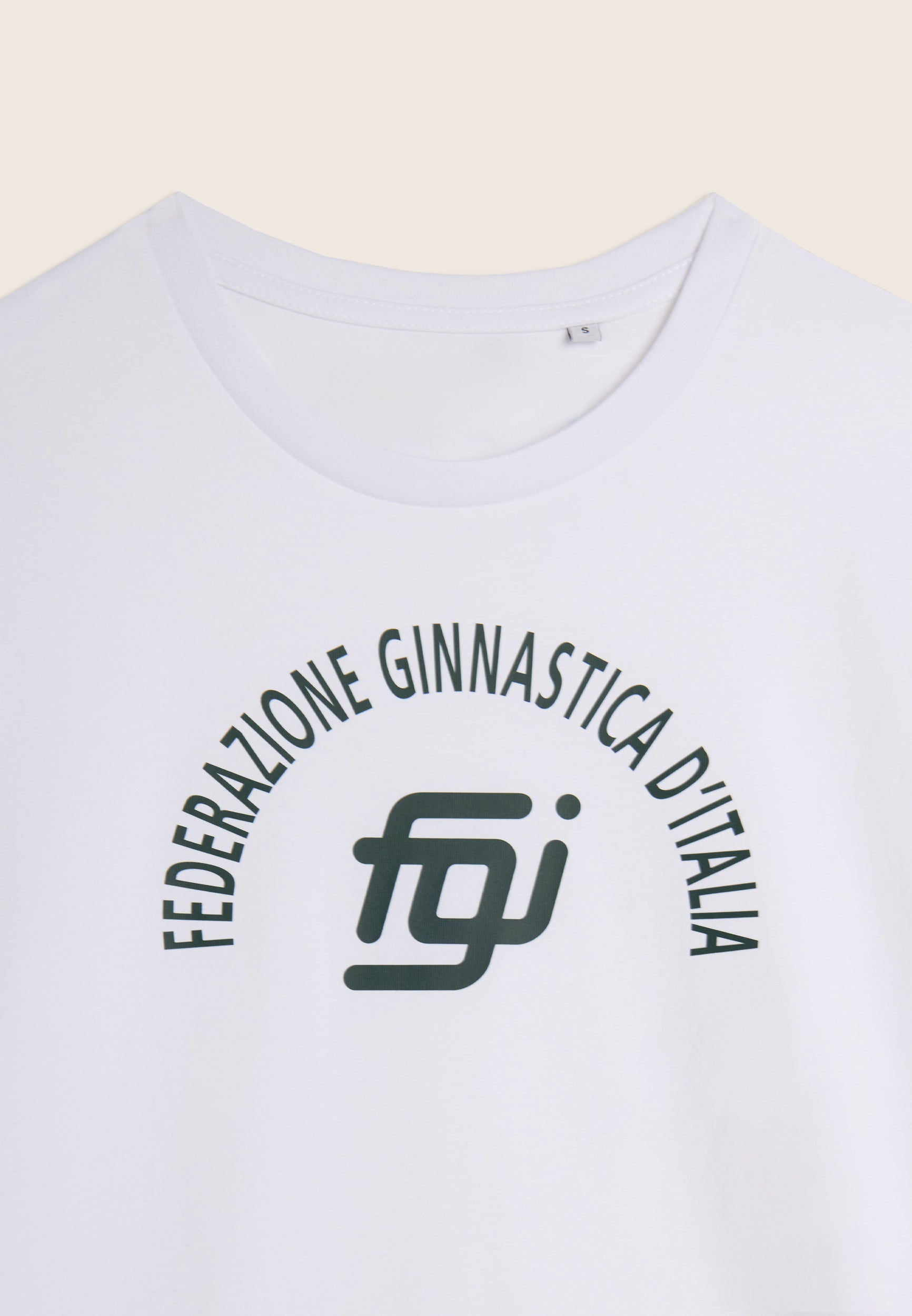 freddy-t-shirt-unisex-federazione-ginnastica-d-italia-logo-centrale-100-cotone image 3