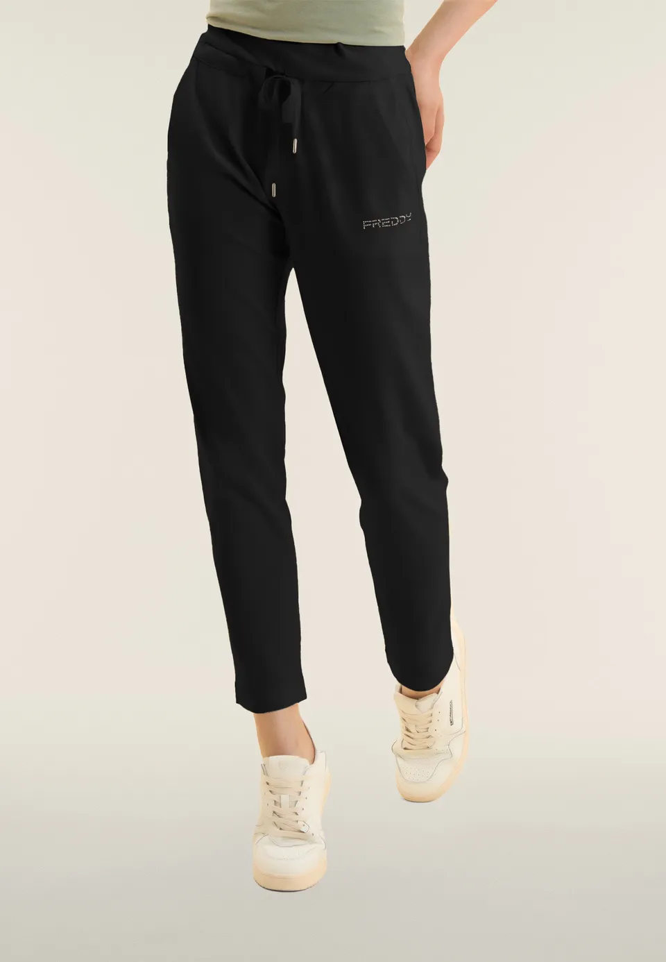 freddy-pantaloni-sportivi-con-coulisse-in-jersey-elasticizzato-cotone image 1