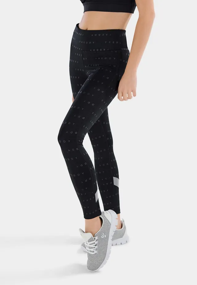 freddy-superfit-leggings-7-8-ecologici-traspiranti-logo-all-over image 1