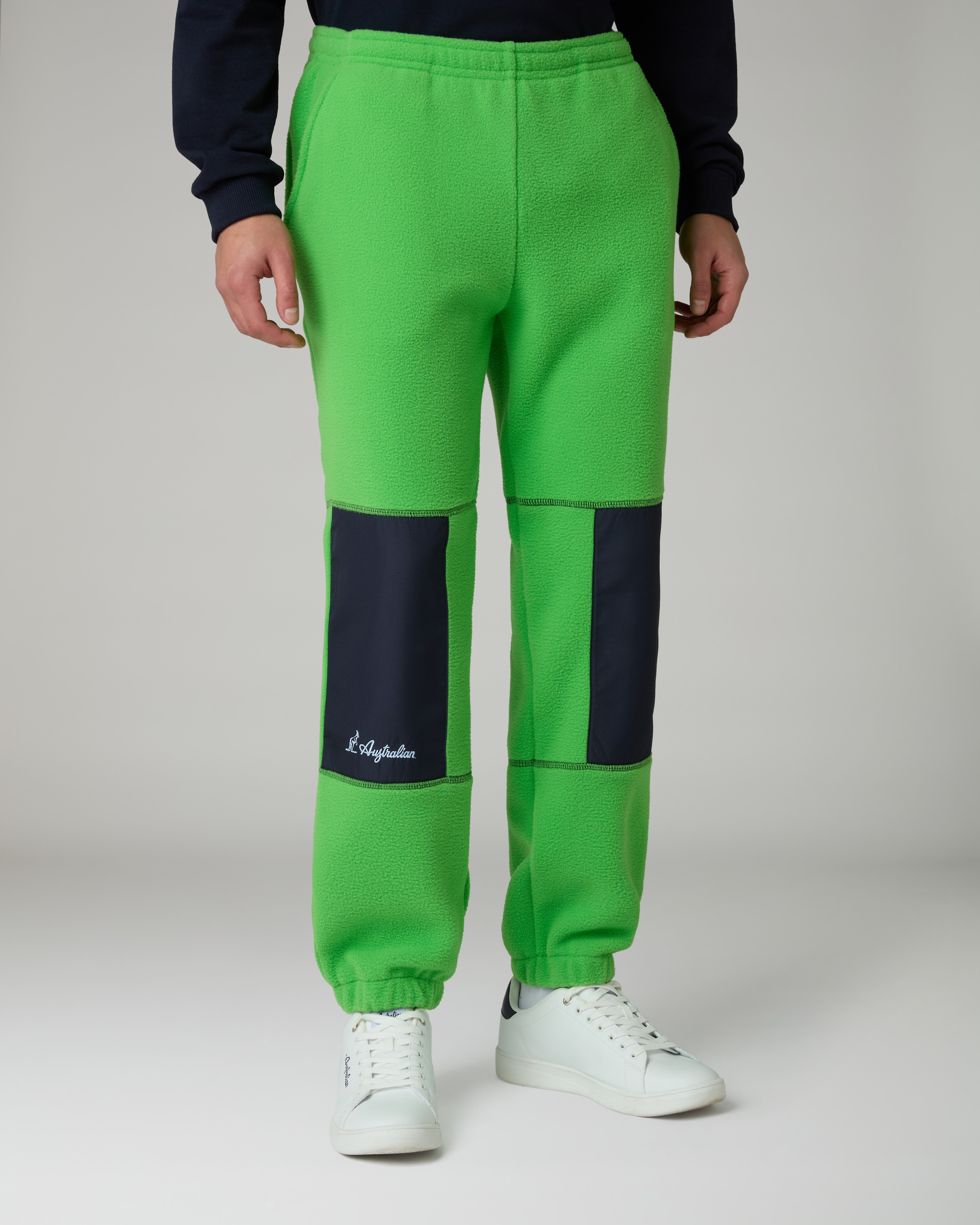 australian-color-block-pantalone-tuta-in-pile-made-in-italy image 1
