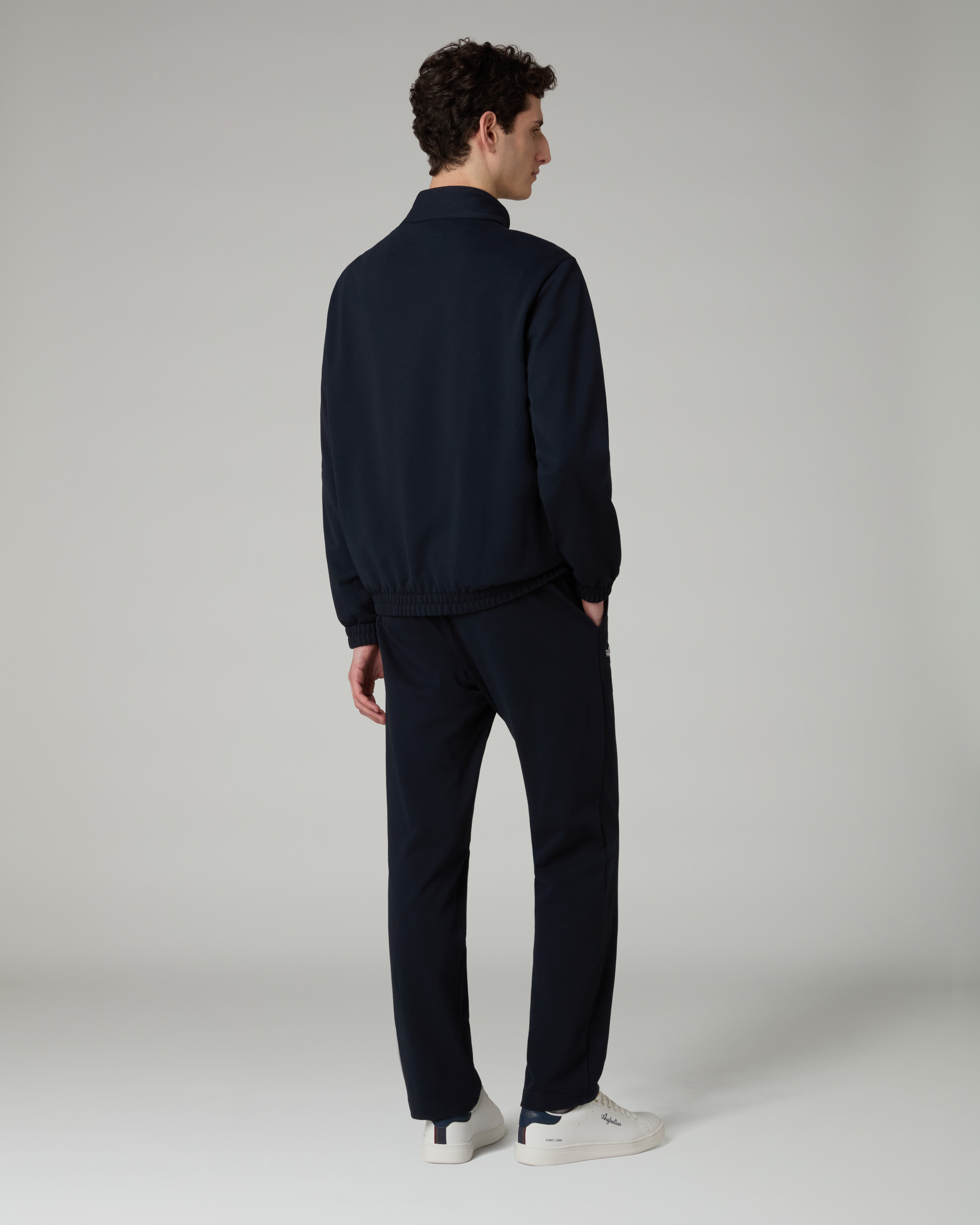 australian-mycon-piquet-tracksuit-tuta-blu-navy-made-in-italy image 2