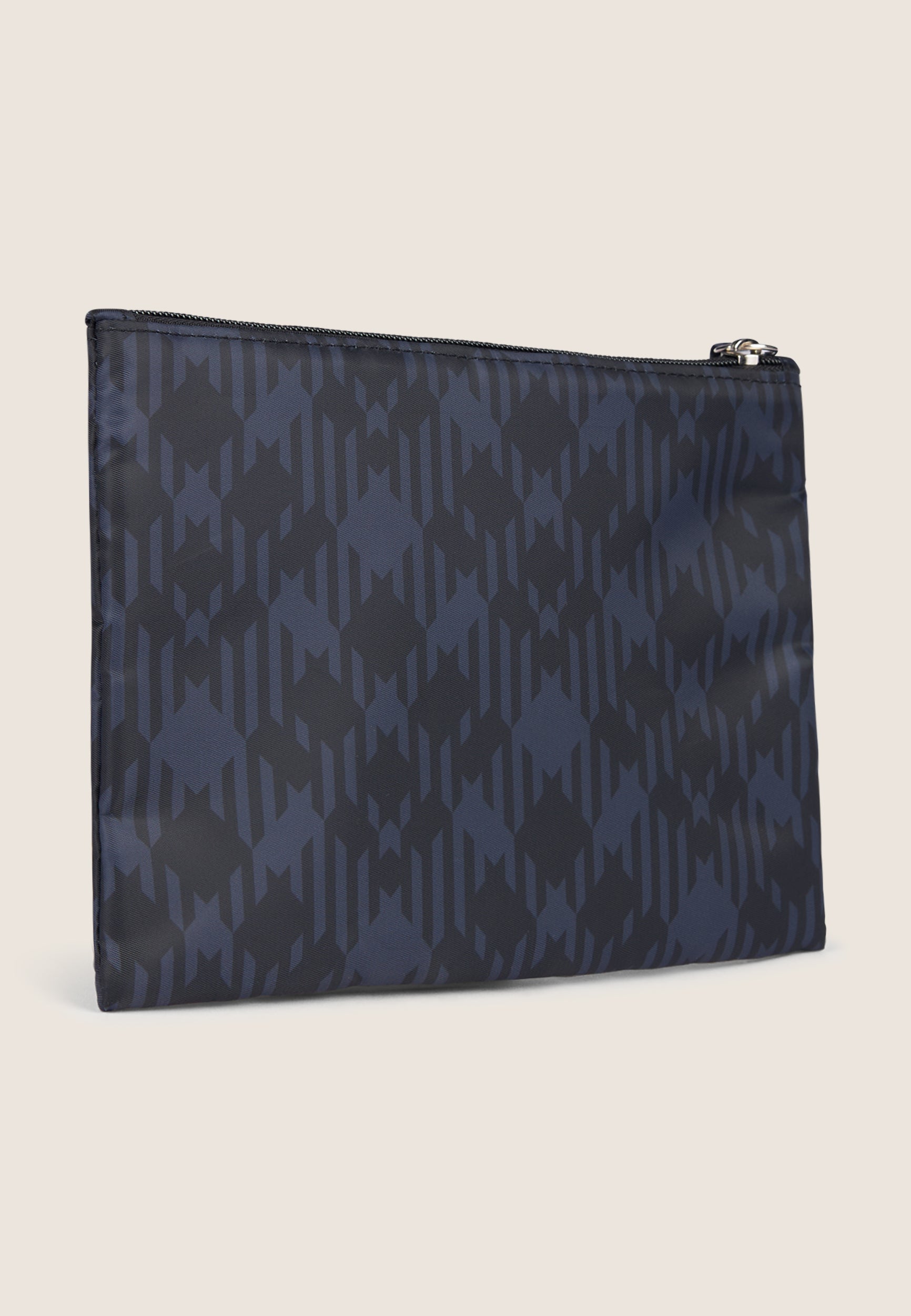 freddy-bustina-tartan-in-poliestere-con-zip-e-logo image 3