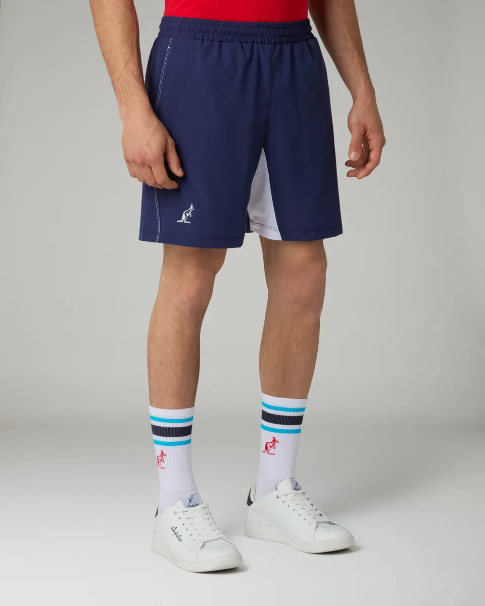 australian-ultra-short-short-tennis-blu-cosmo-bi-elastico image 1