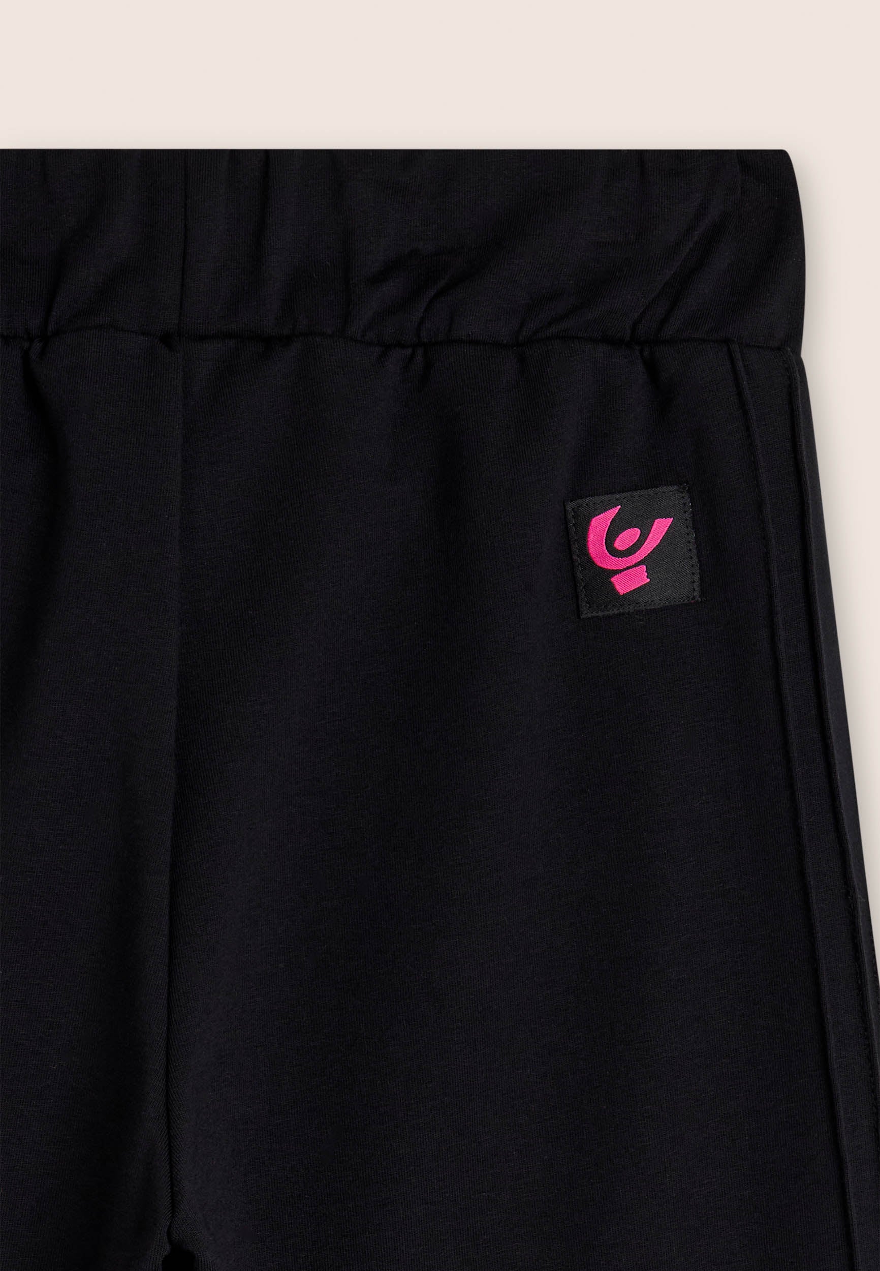 freddy-pantaloni-bambina-wide-leg-in-cotone-con-impunture image 3