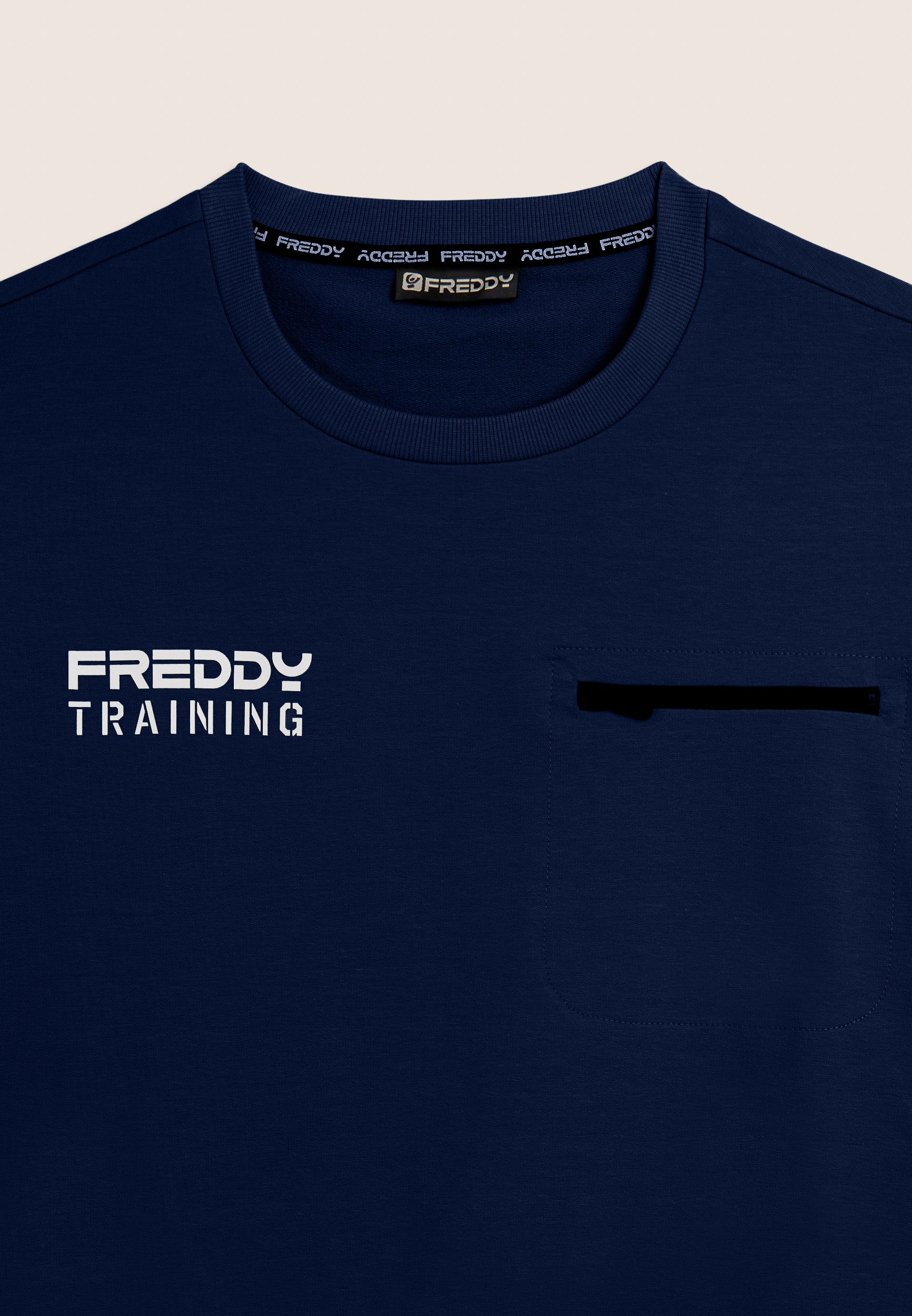 freddy-felpa-girocollo-uomo-in-baby-french-terry-con-taschino-zip image 7