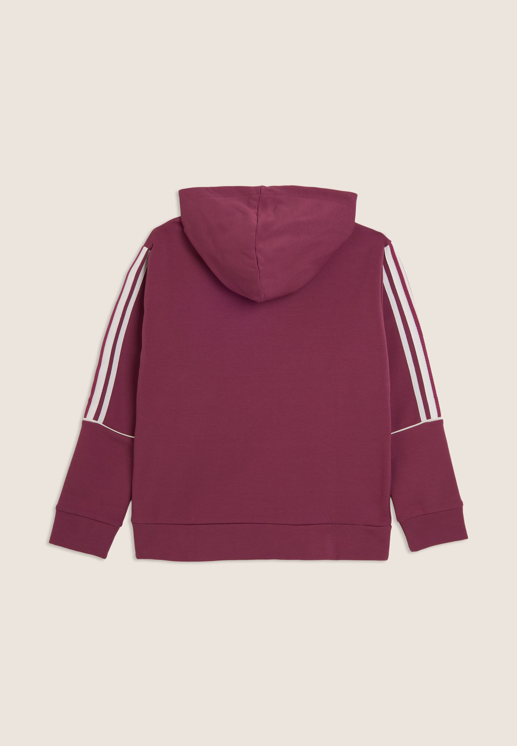 freddy-felpa-junior-oversize-con-zip-cappuccio-e-bande-a-contrasto image 2