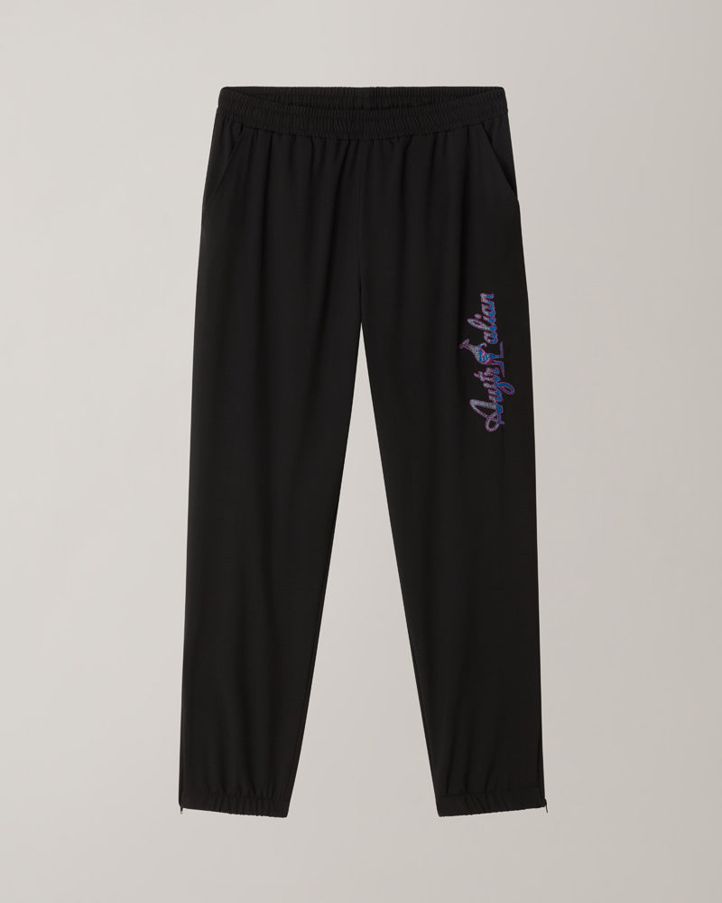 australian-metaliq-logo-track-pant-pantalone-tuta-con-zip-caviglie image 8