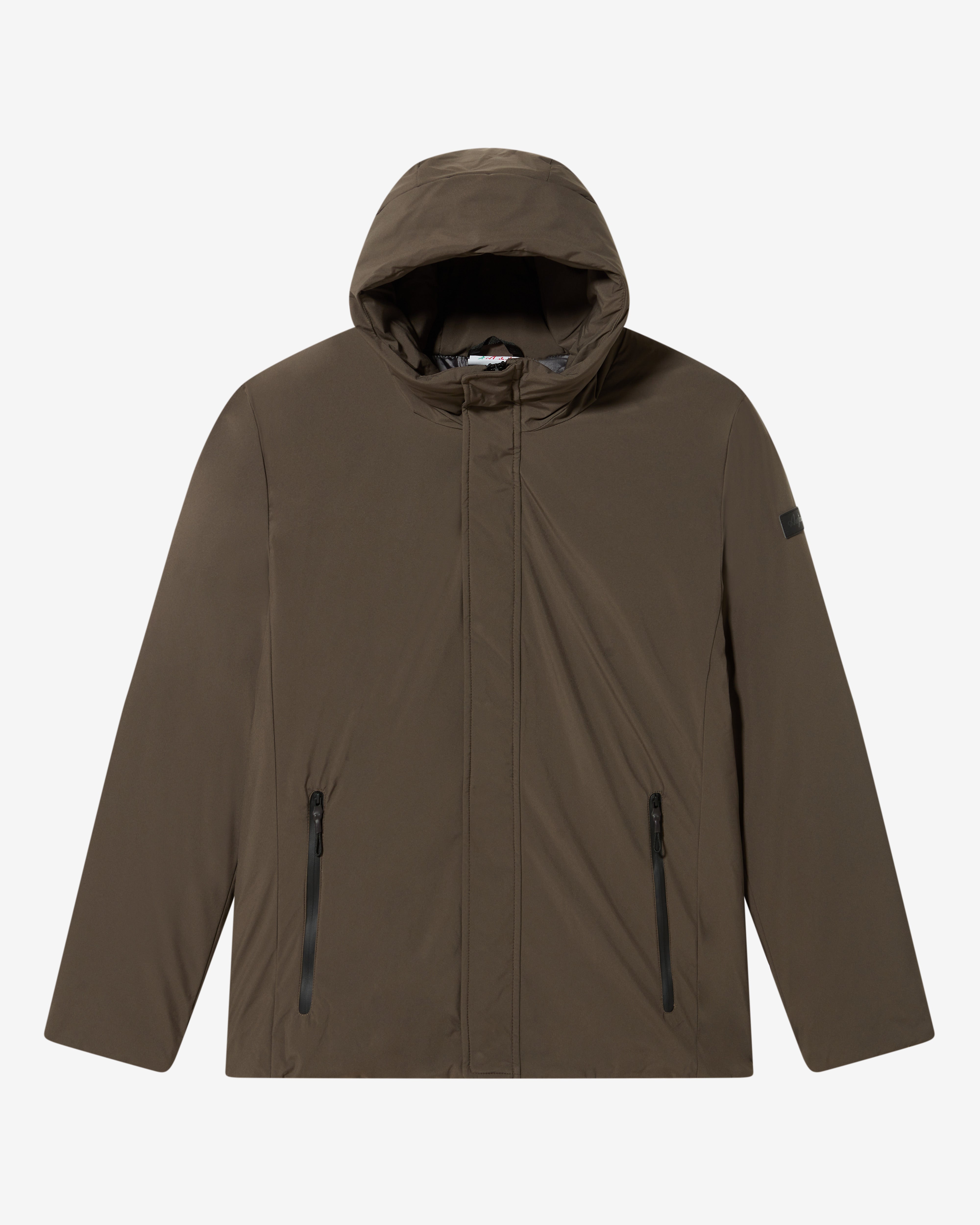 australian-soft-shell-jacket-con-cappuccio-deep-army image 7