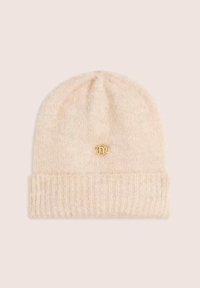 freddy-beanie-boucl-con-risvolto-e-logo-dorato-fy image 1