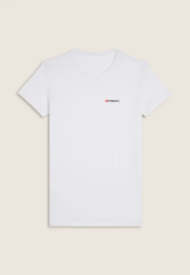 freddy-t-shirt-uomo-in-cotone-con-logo-freddy-colorato image 1