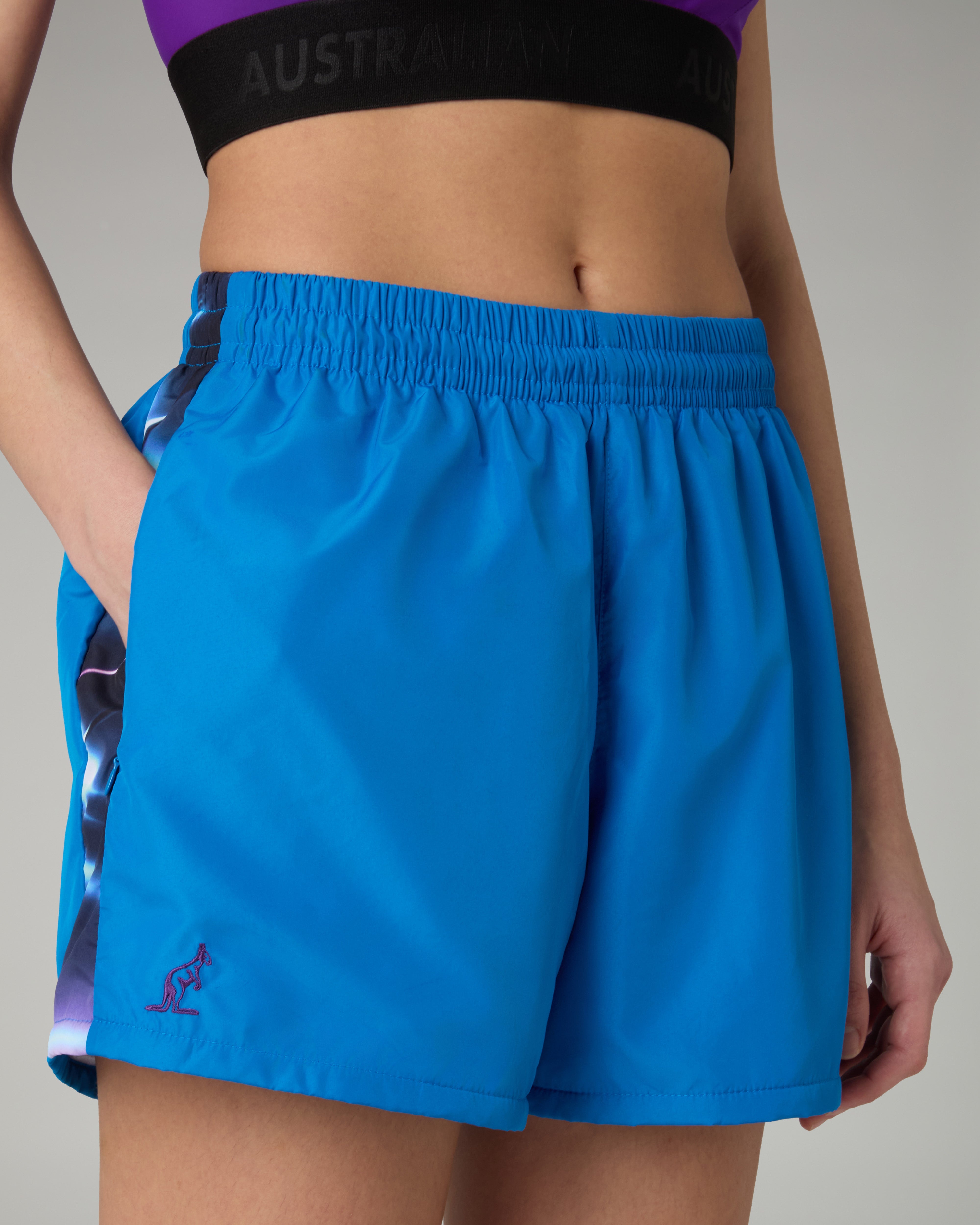 australian-metaliq-file-short-short-tecnico-smash-blu-capri-con-zip image 4