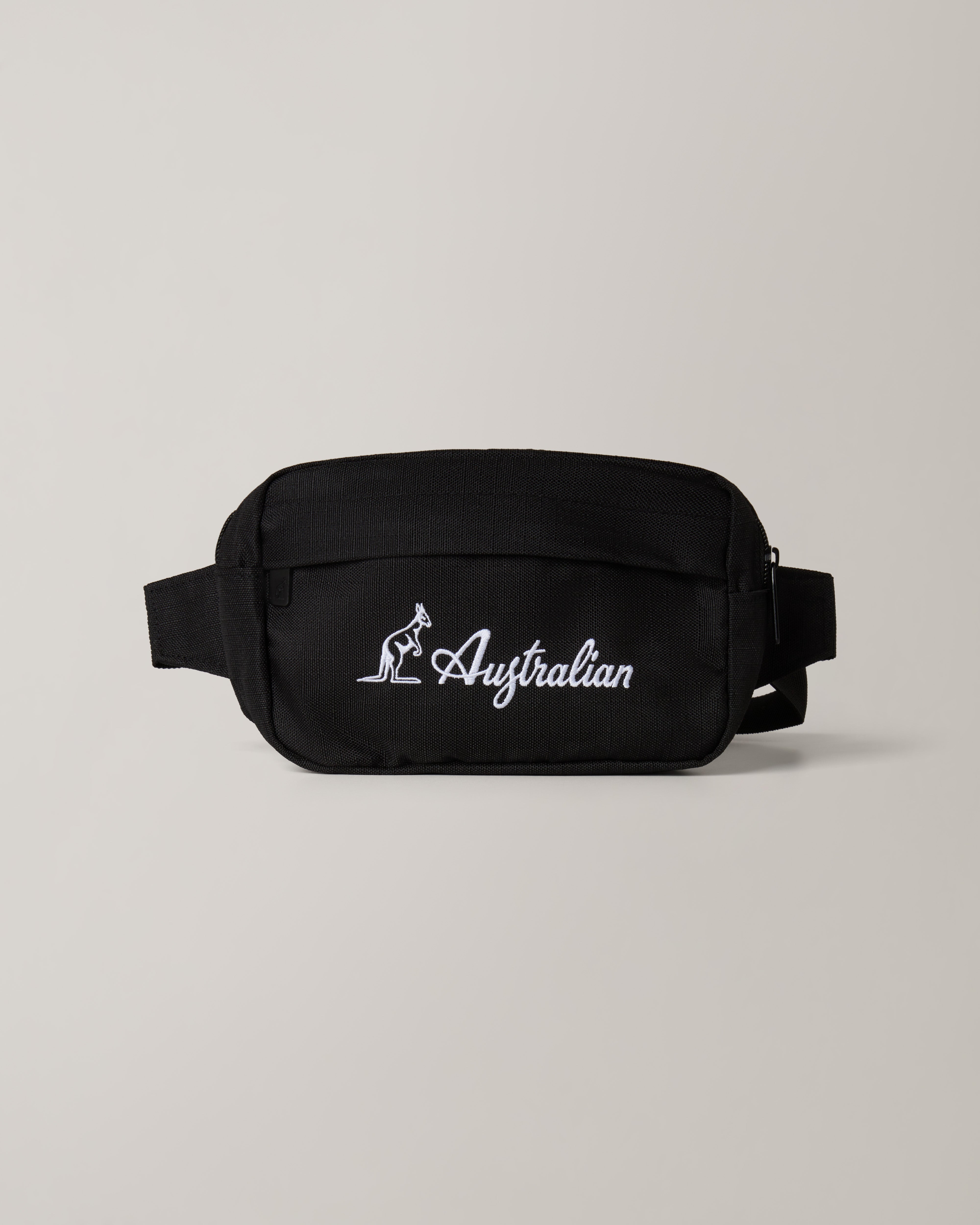 australian-easy-logo-waist-bag-marsupio-nero-ripstop image 1