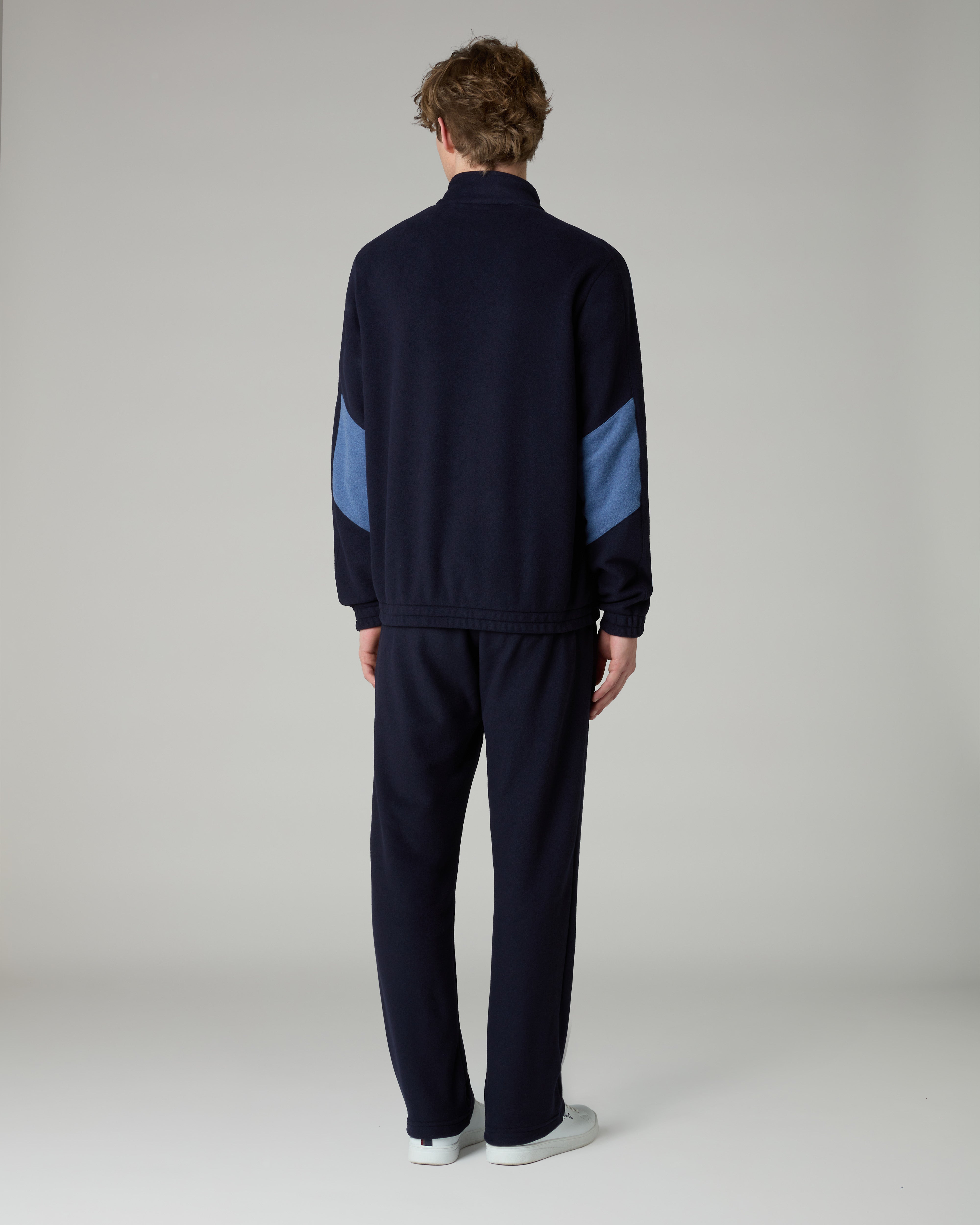 australian-color-block-softech-tracksuit-tuta-calda-blu-navy image 2