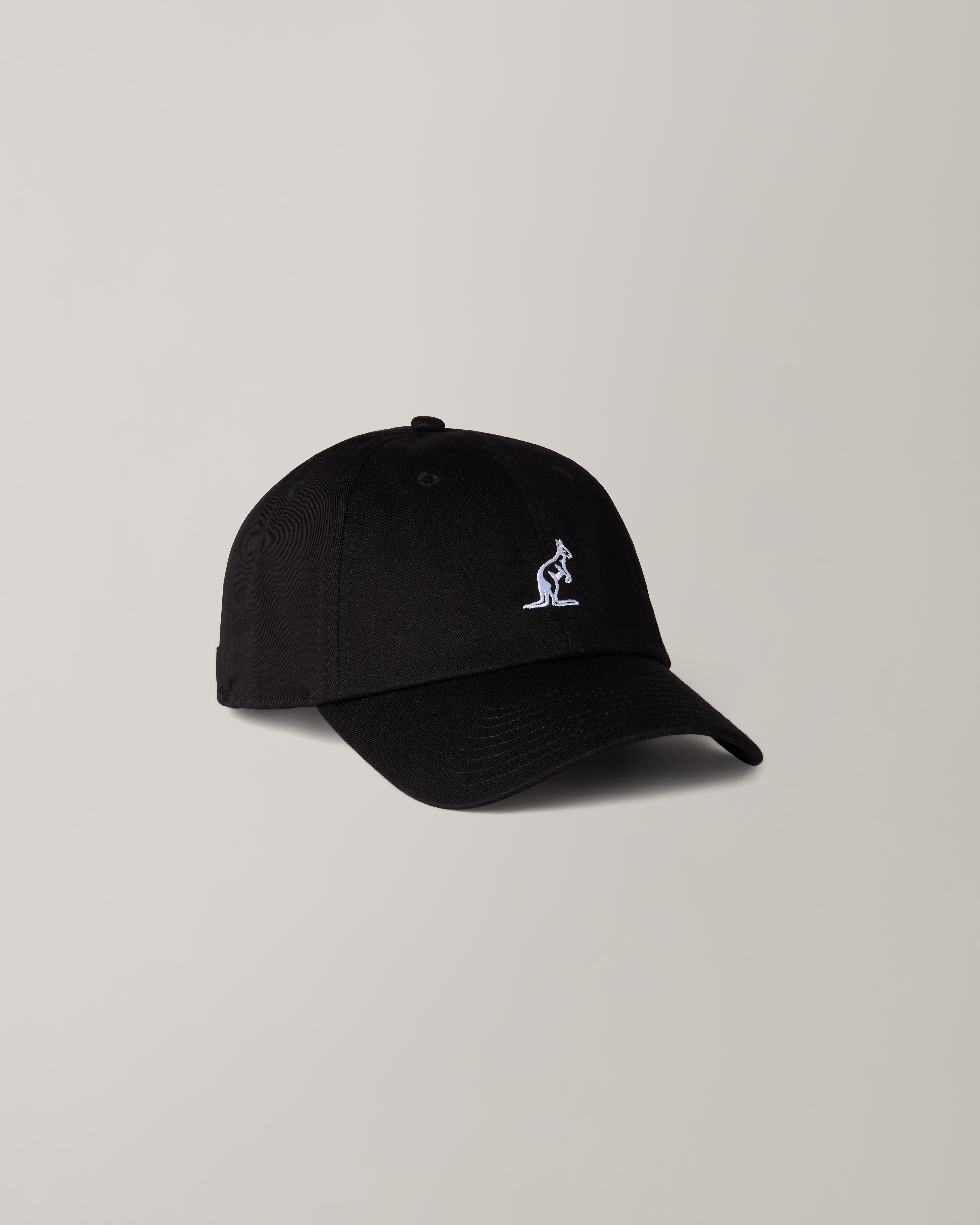 australian-timeless-cap-cappellino-dad-hat-cotone-nero-regolabile image 1