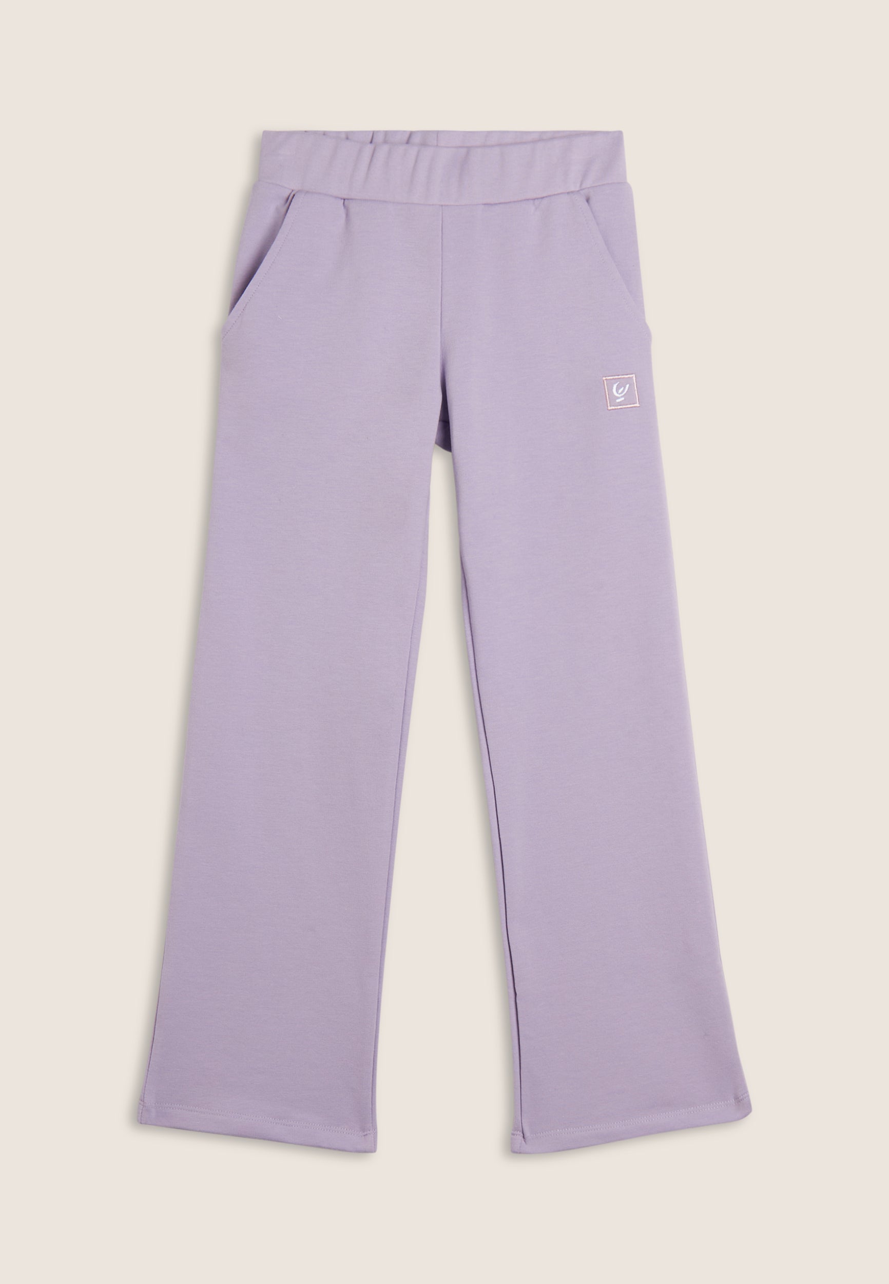 freddy-pantaloni-sportivi-bambina-gamba-ampia-con-tasche image 1
