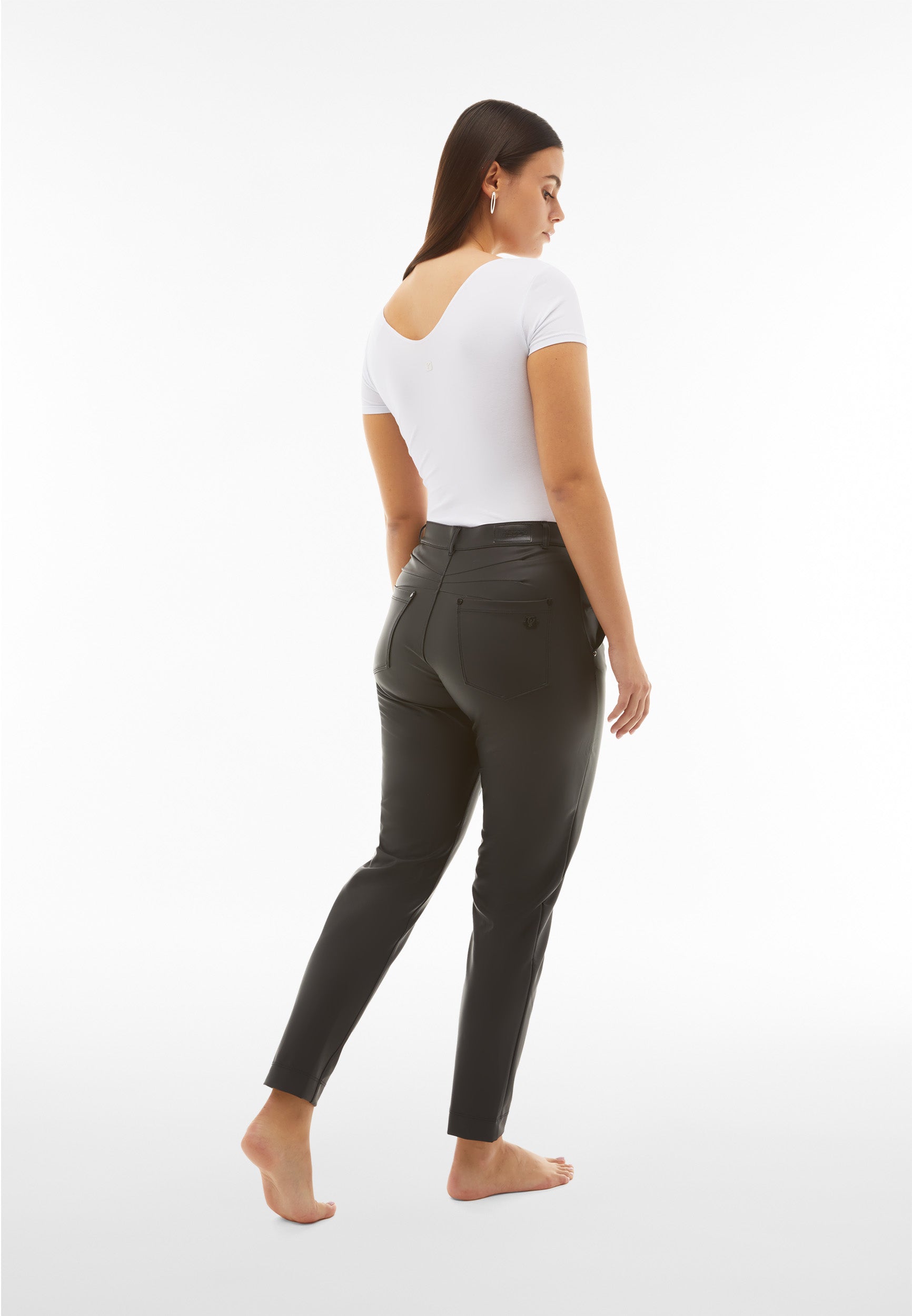freddy-black-wr-up-pantaloni-coated-superskinny-vita-alta-con-tasche-chino image 3