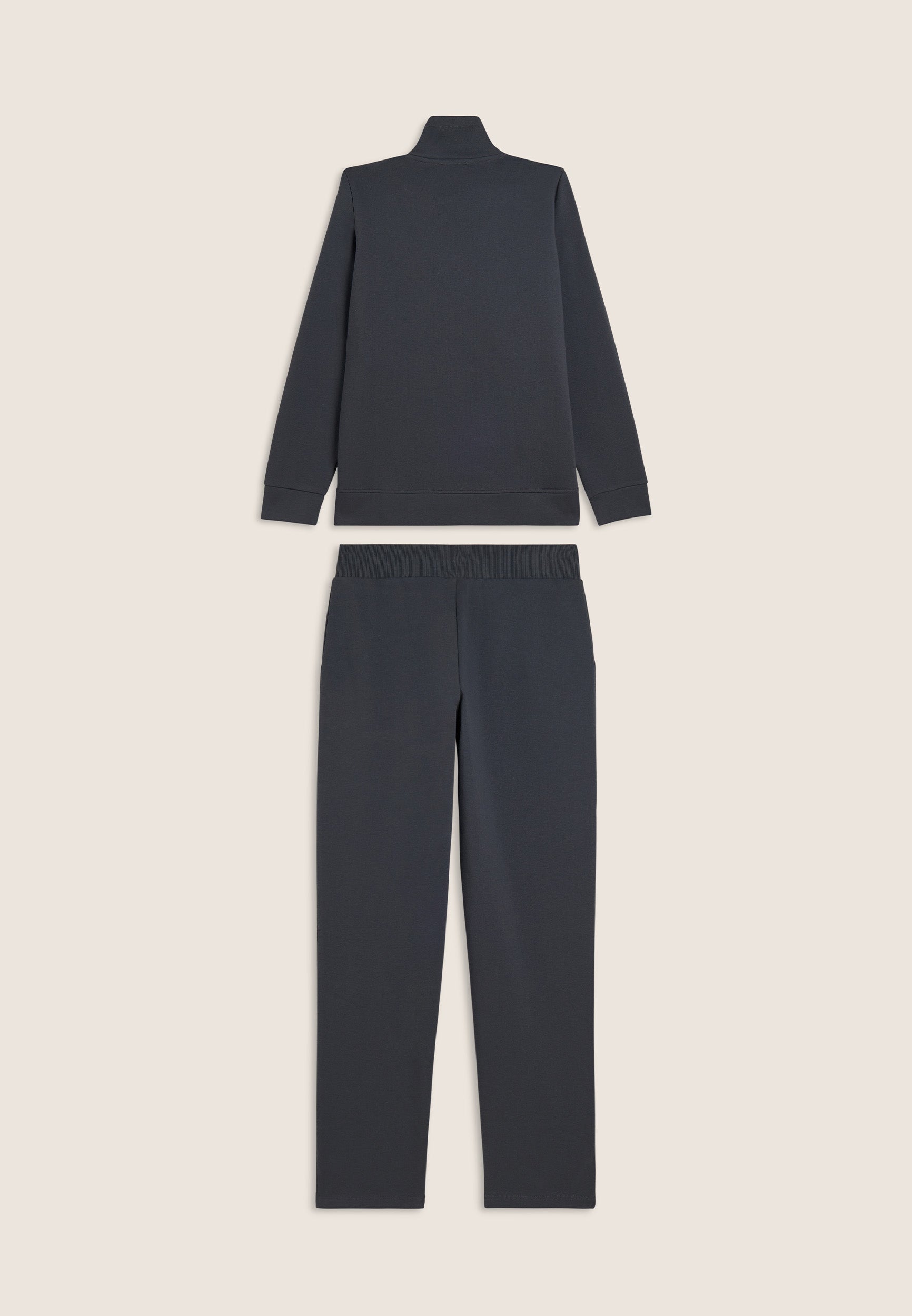 freddy-tuta-donna-full-zip-collo-alto-con-logo-perlato-in-felpa-garzata image 6