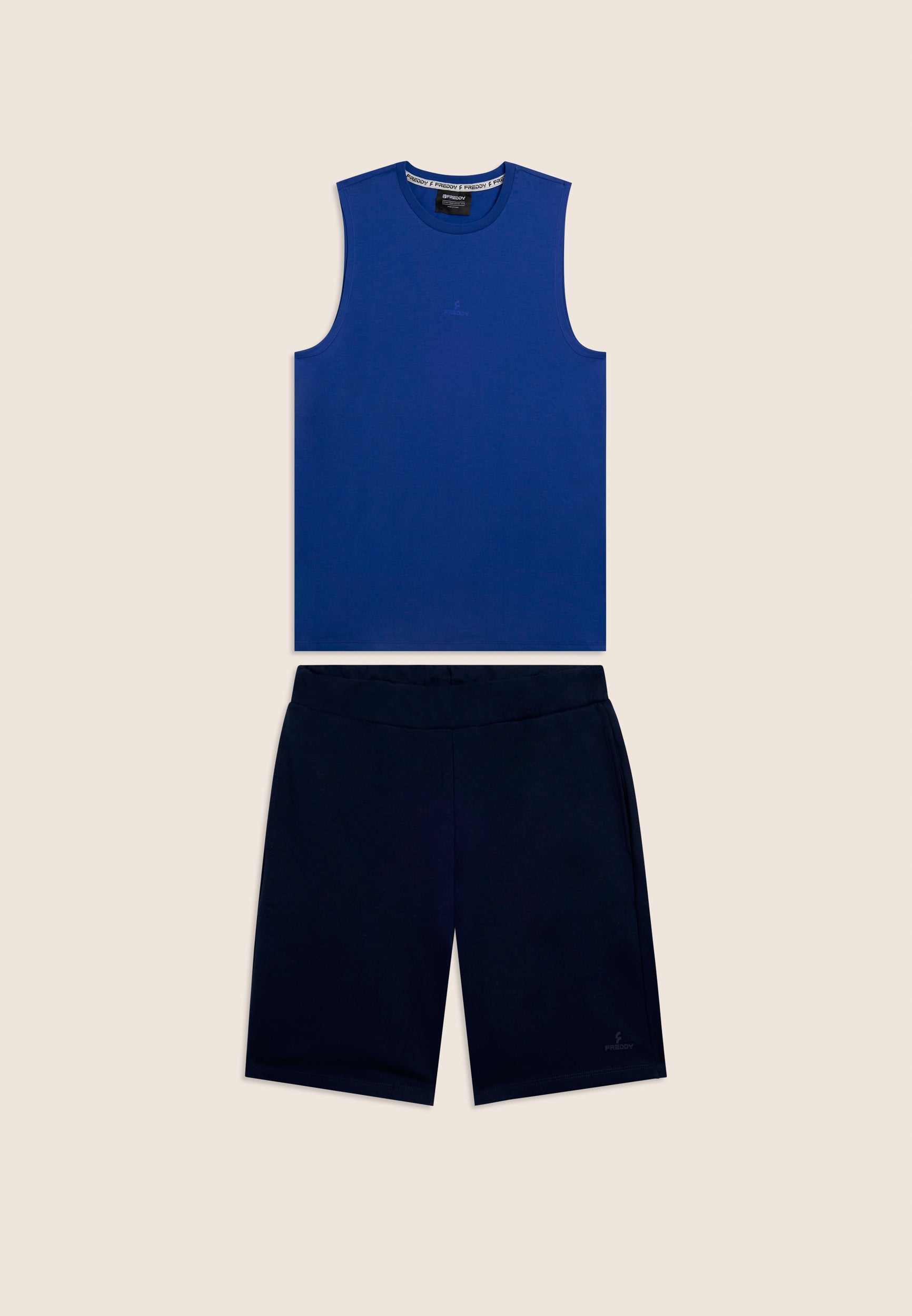 freddy-completo-sportivo-cotone-top-bermuda-donna image 7