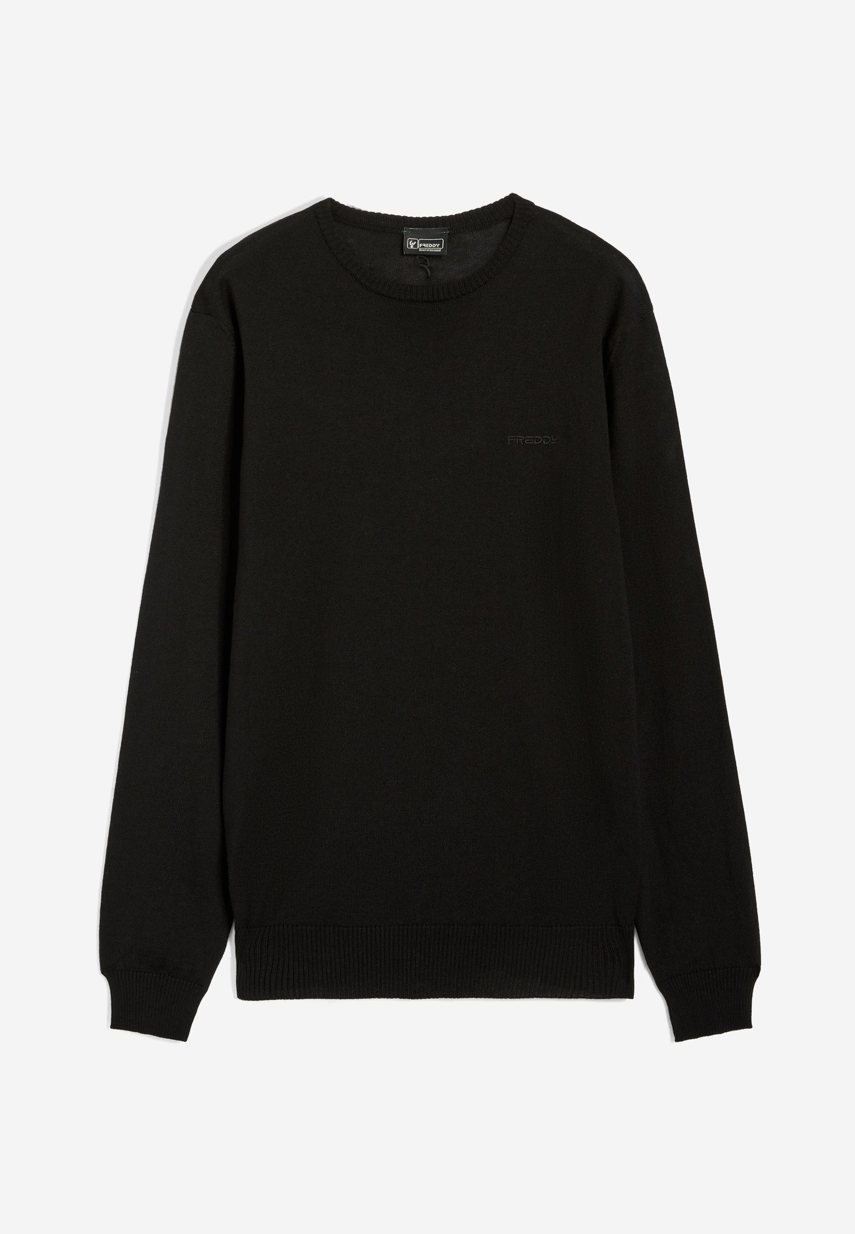 freddy-maglione-girocollo-uomo-in-lana-100-regular-fit image 1