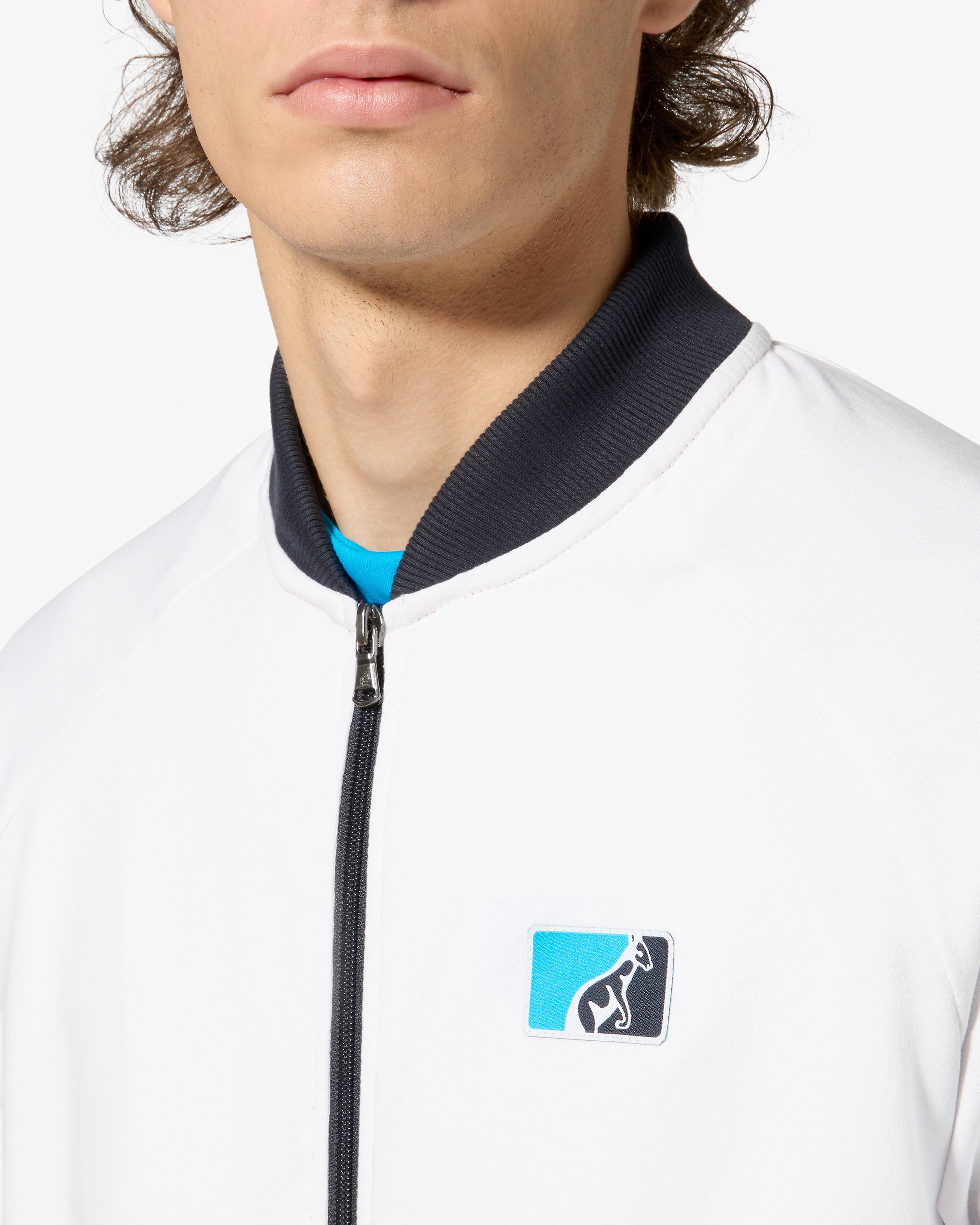 australian-league-track-jacket-felpa-bianca-full-zip image 4