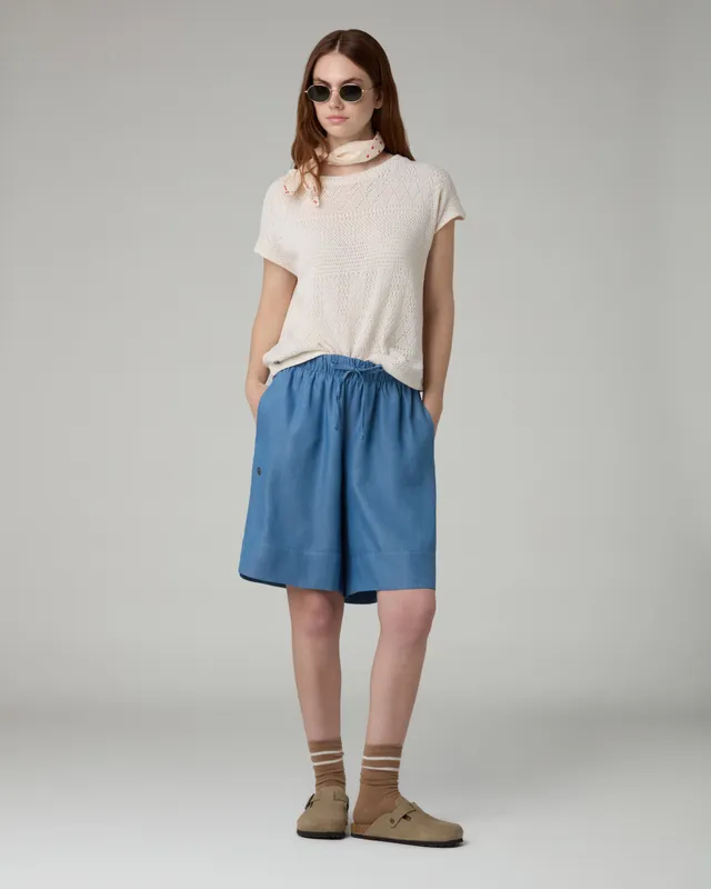 australian-crochet-t-shirt-latte-sportswear image 1