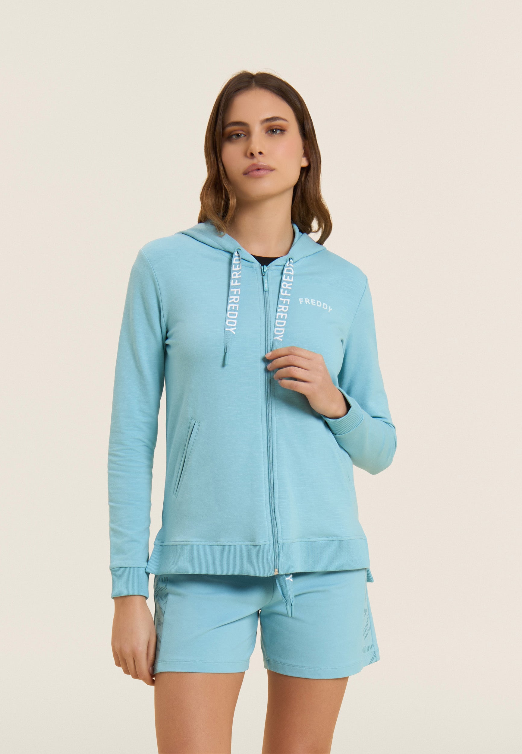 freddy-felpa-cappuccio-zip-tessuto-fiammato-coulisse-logate image 1