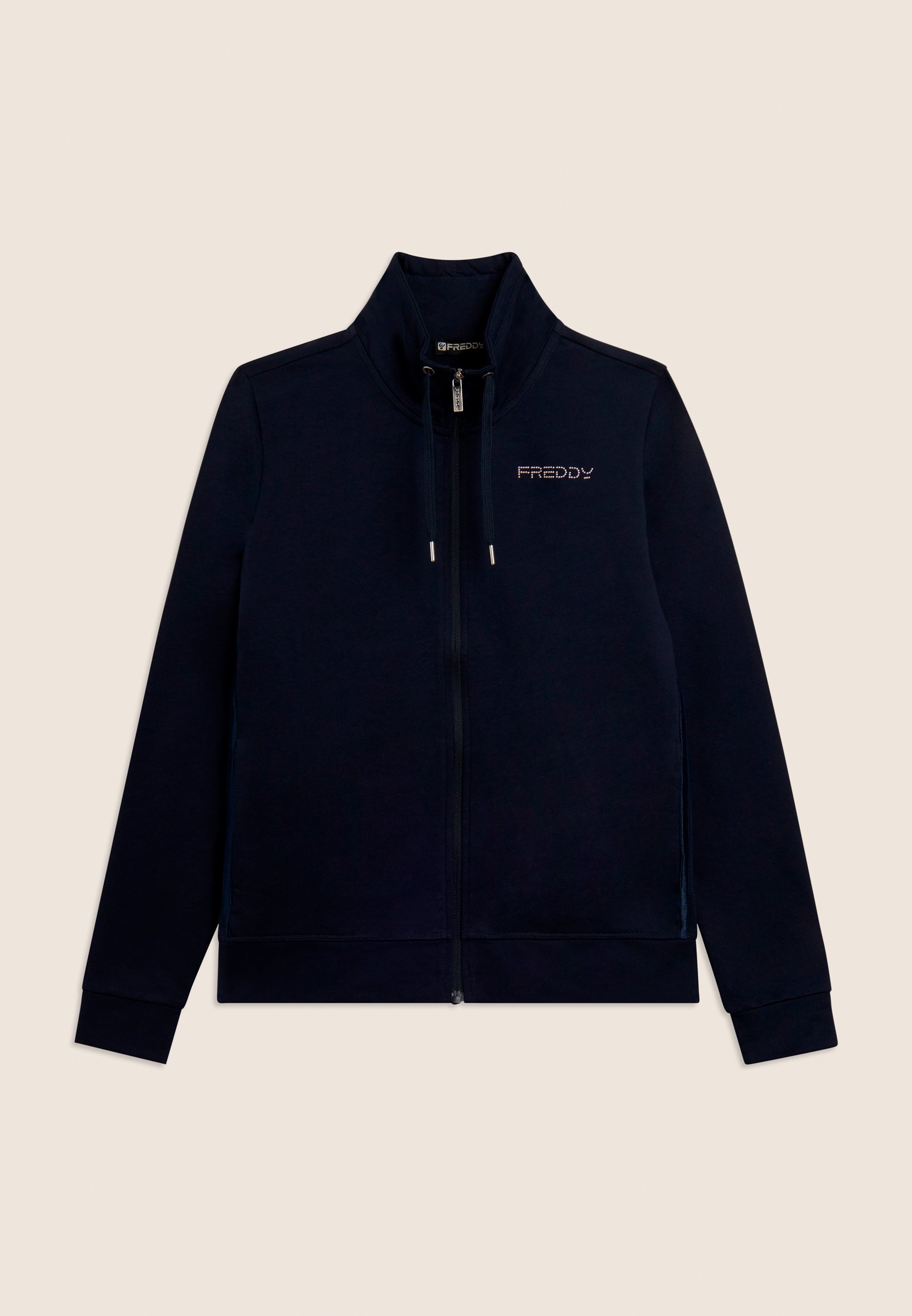 freddy-felpa-comfort-fit-collo-alto-con-zip-e-logo-freddy image 6