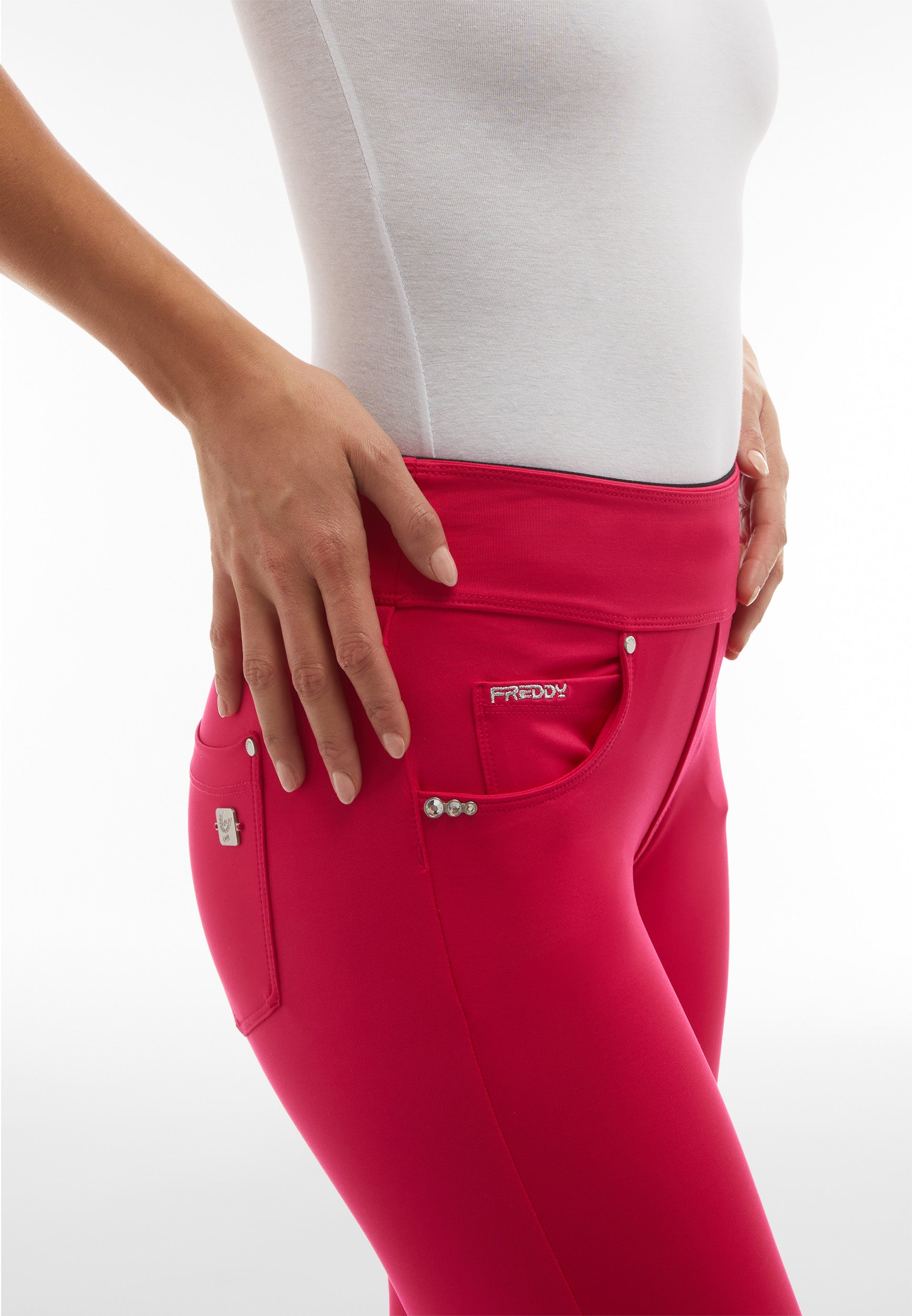 freddy-leggings-n-o-w-superskinny-vita-media-in-tessuto-tecnico-d-i-w-o-recycled image 4
