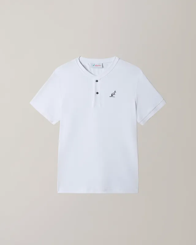 australian-style-polo-shirt-bianca-in-piquet-tecnico image 1