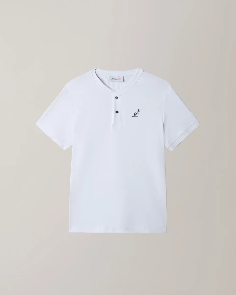 australian-style-polo-shirt-bianca-in-piquet-tecnico image 1