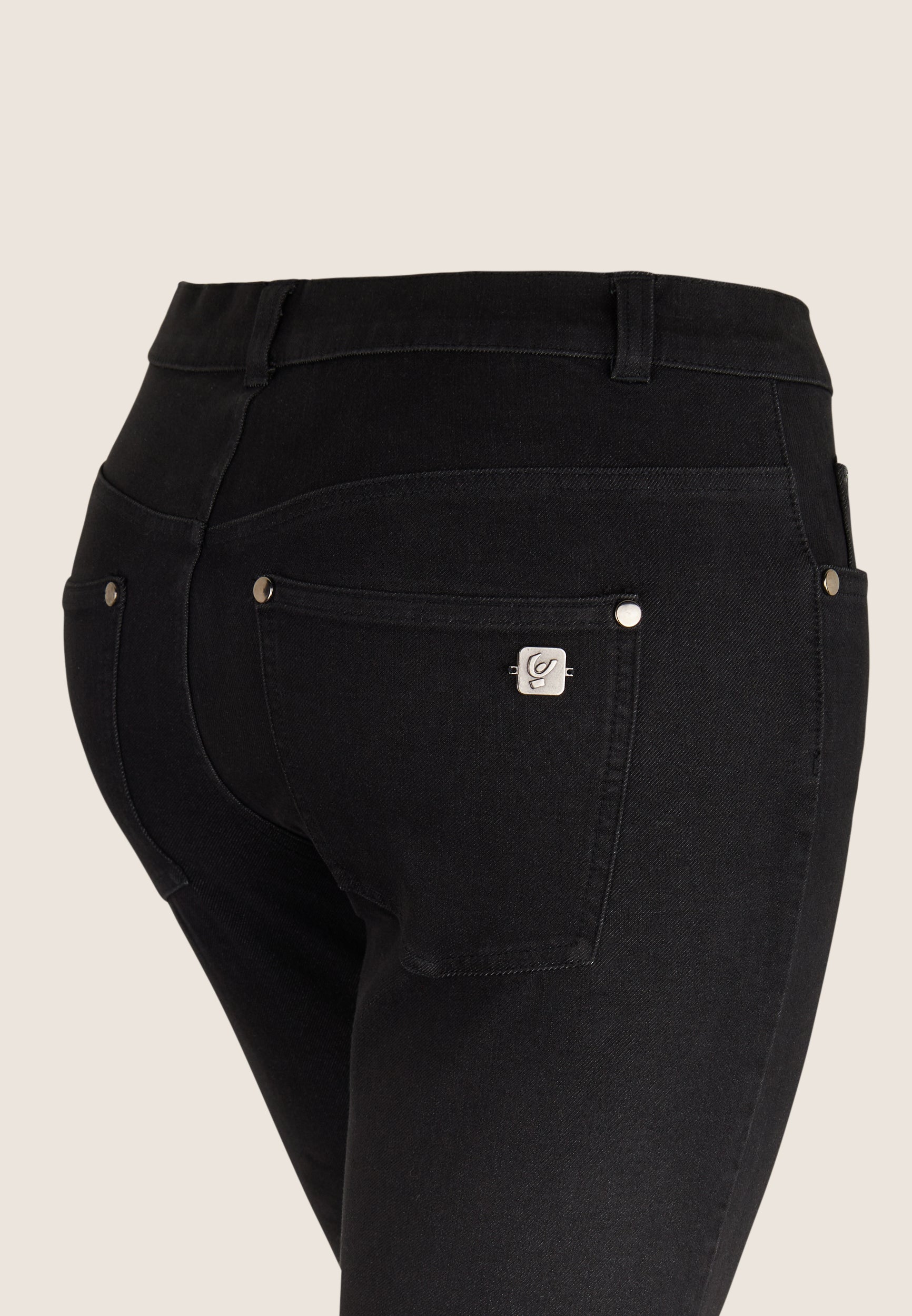 freddy-jeans-skinny-in-bull-denim-effetto-vissuto image 3