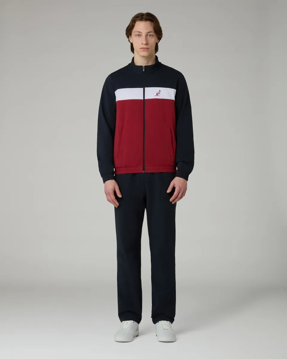 australian-heritage-tracksuit-tuta-in-felpa-bordeaux-made-in-italy image 1