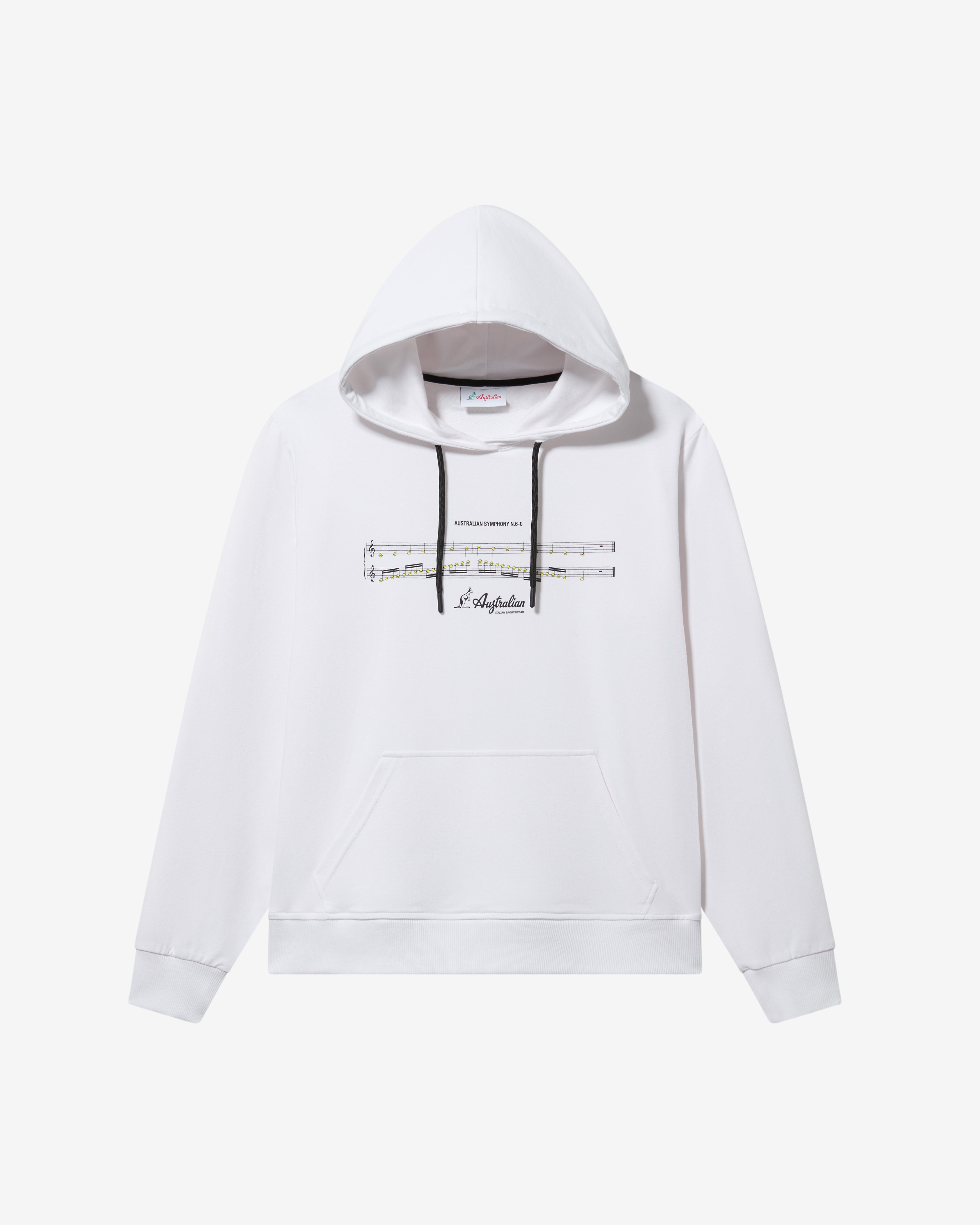 australian-symphony-hoodie-felpa-con-cappuccio-bianca-made-in-italy image 6