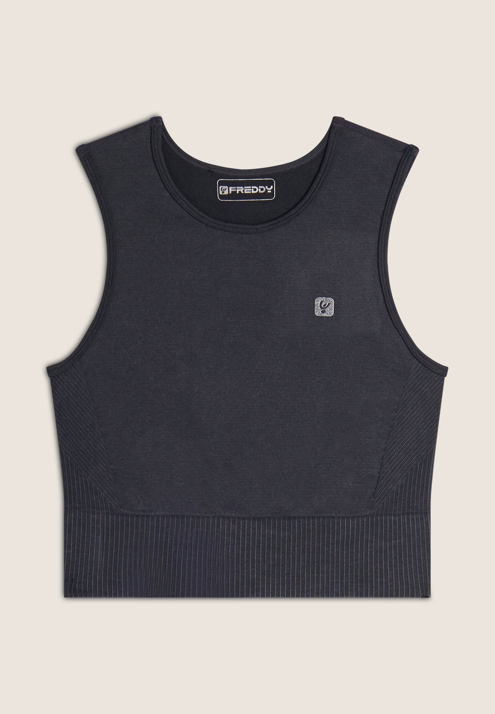freddy-top-corto-seamless-ice-wash-senza-maniche-sportivo image 5