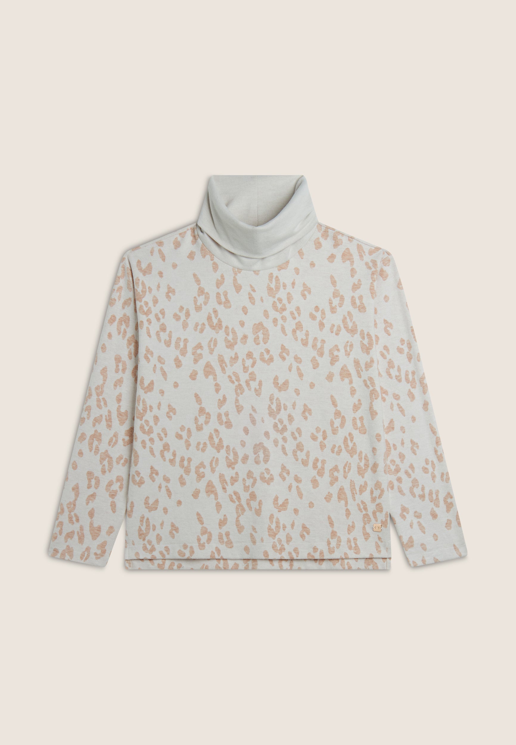 freddy-felpa-donna-viscosa-animalier-effetto-tricot image 8