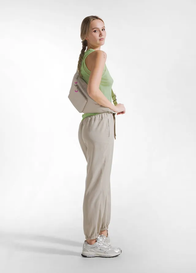deha-d42566-pantaloni-jogger-in-lyocell-beige image 1
