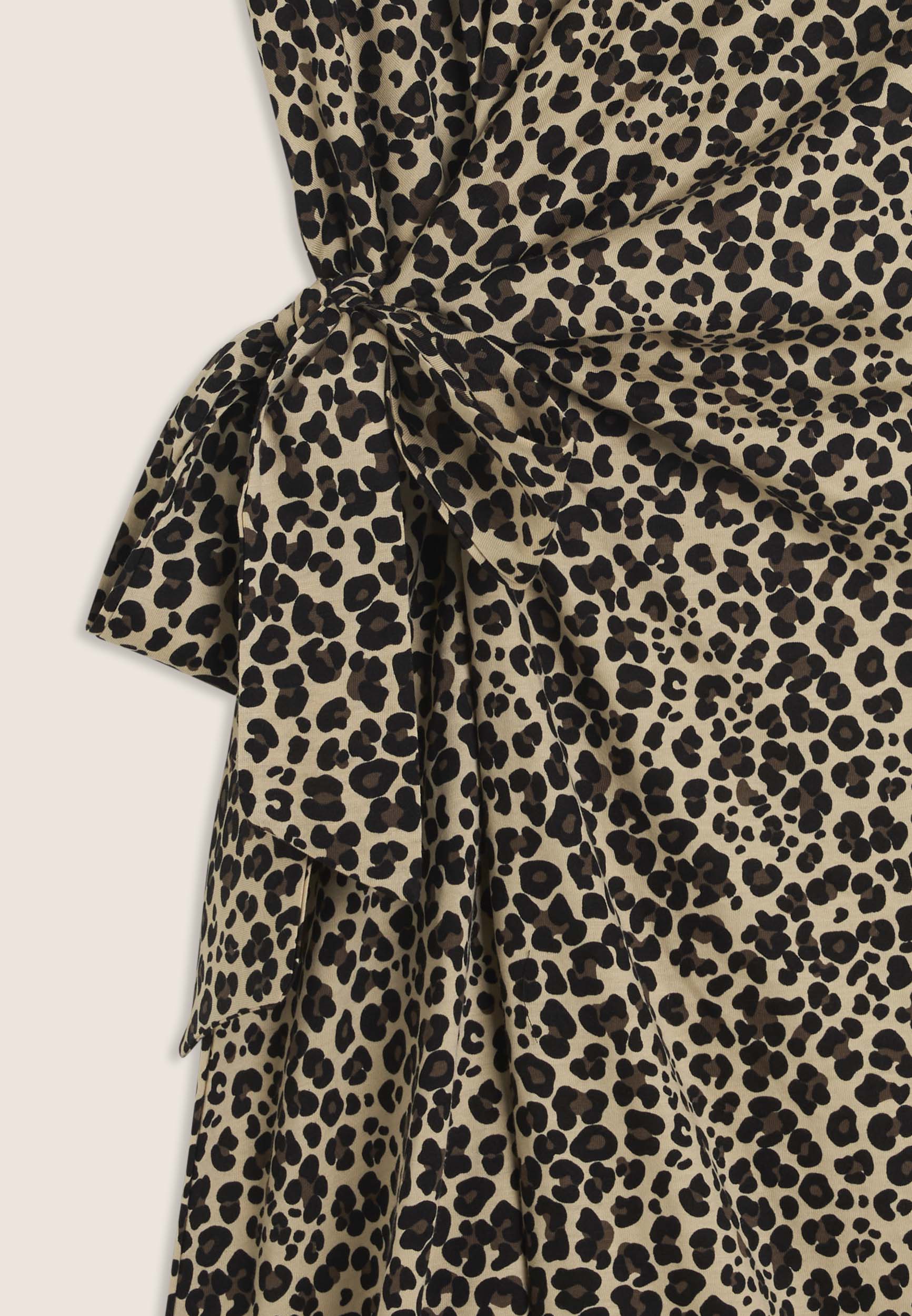 freddy-abito-animalier-jersey-nodo-laterale-sopra-ginocchio image 7